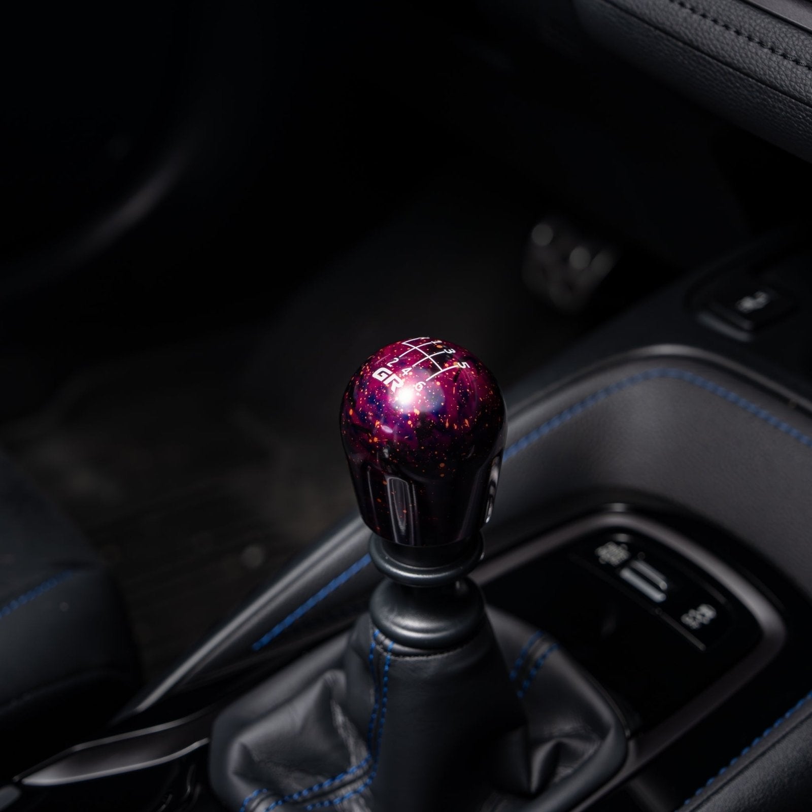 Billetworkz Cosmic Space Shift Knob 6 - Speed Standard GR Engraving for Toyota GR Corolla / Corolla Hatch - 23