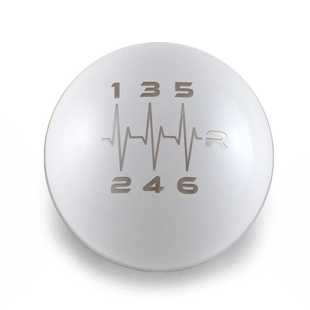 6 Speed Heartbeat Engraving - Weighted - 6 Speed Nissan Fitment - 1