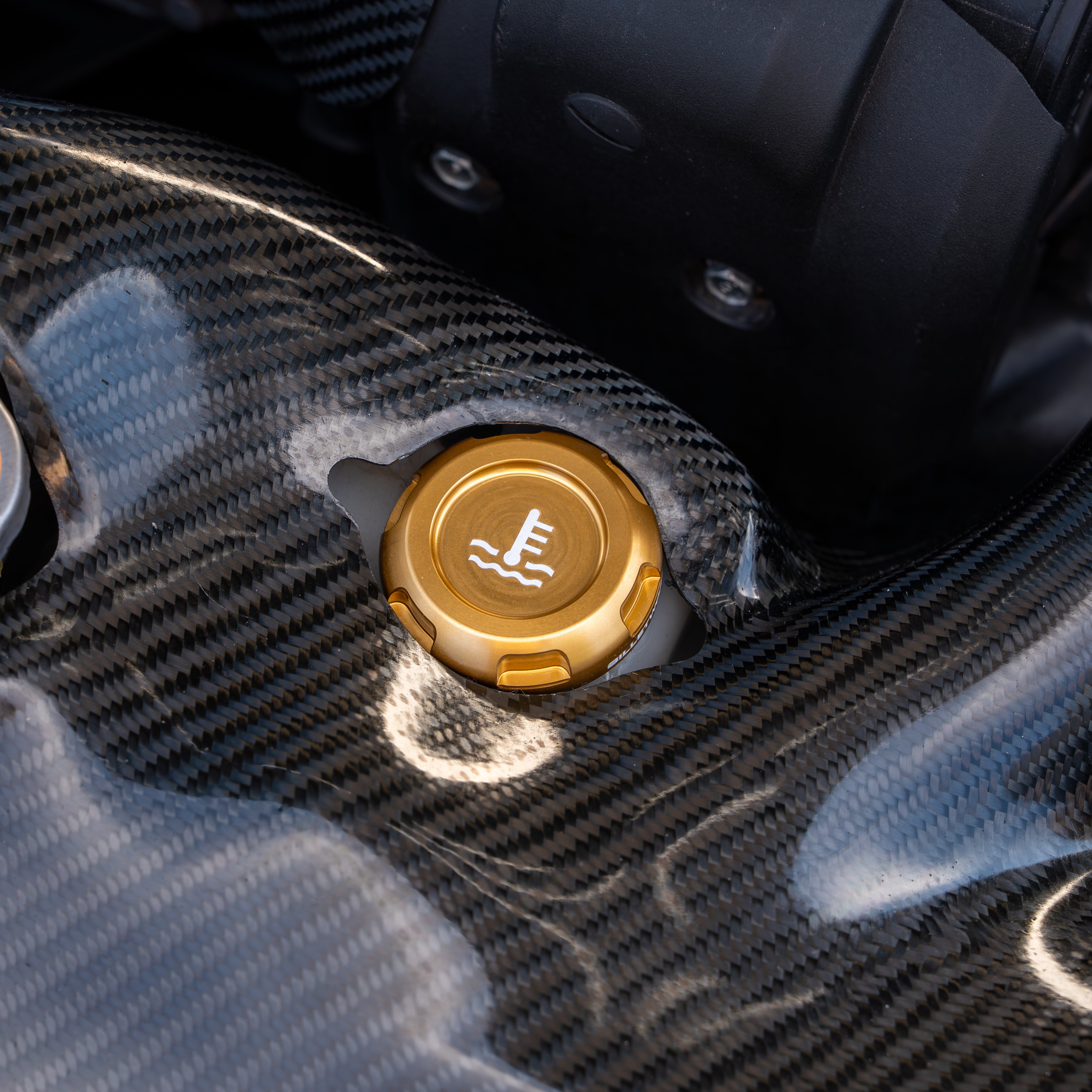 Tapón del depósito de refrigerante Billetworkz - Compatible con varios modelos Subaru