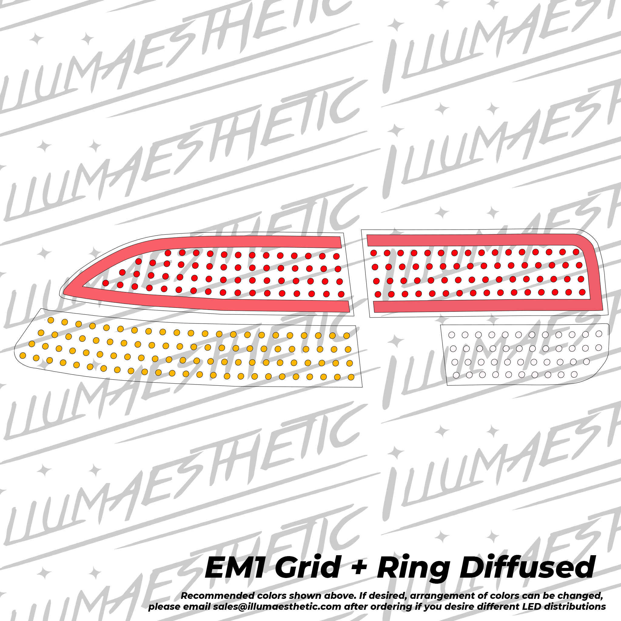Illumaesthetic Honda Civic (EM1, 6th Gen) Complete DIY Kit