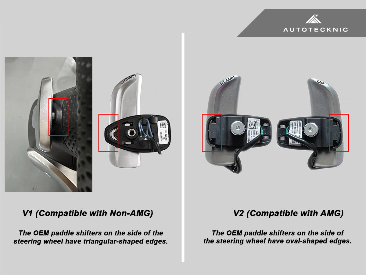 AutoTecknic Magnetic Corsa Shift Paddles - Mercedes-Benz