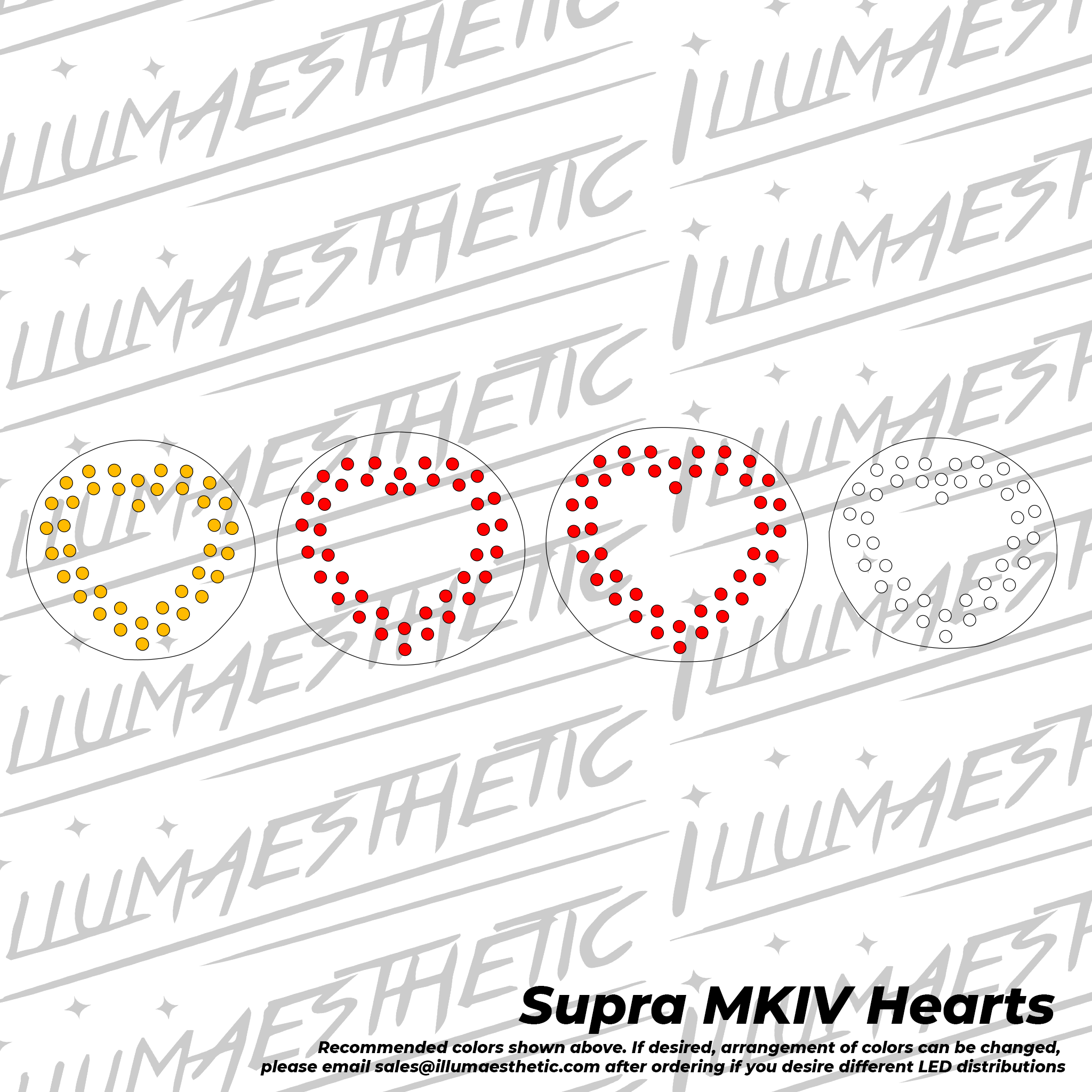 Illumaesthetic Toyota Supra MKIV (JZA80) - Complete DIY Kit