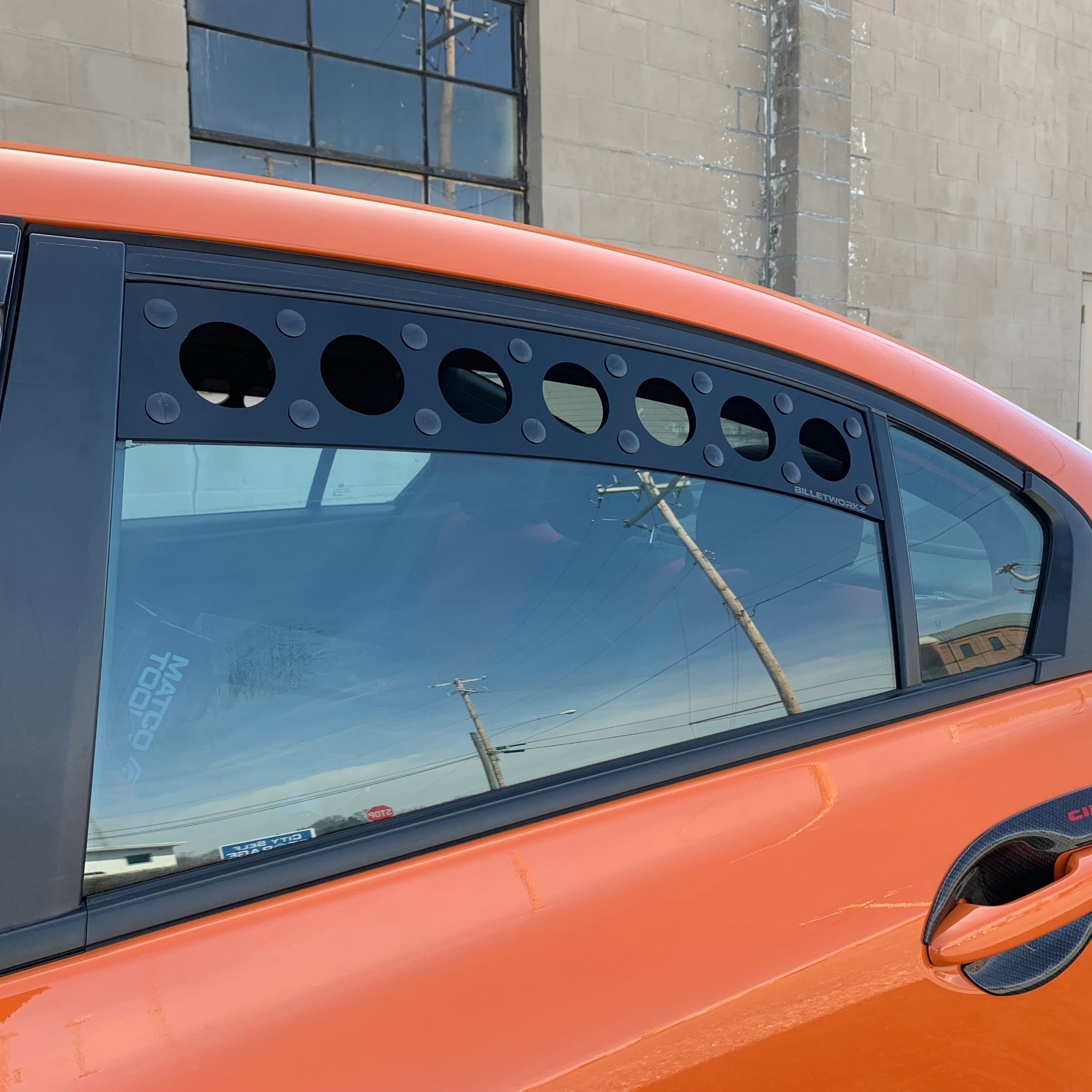 Billetworkz Window Vents (2012-2015 Honda Civic Sedan)