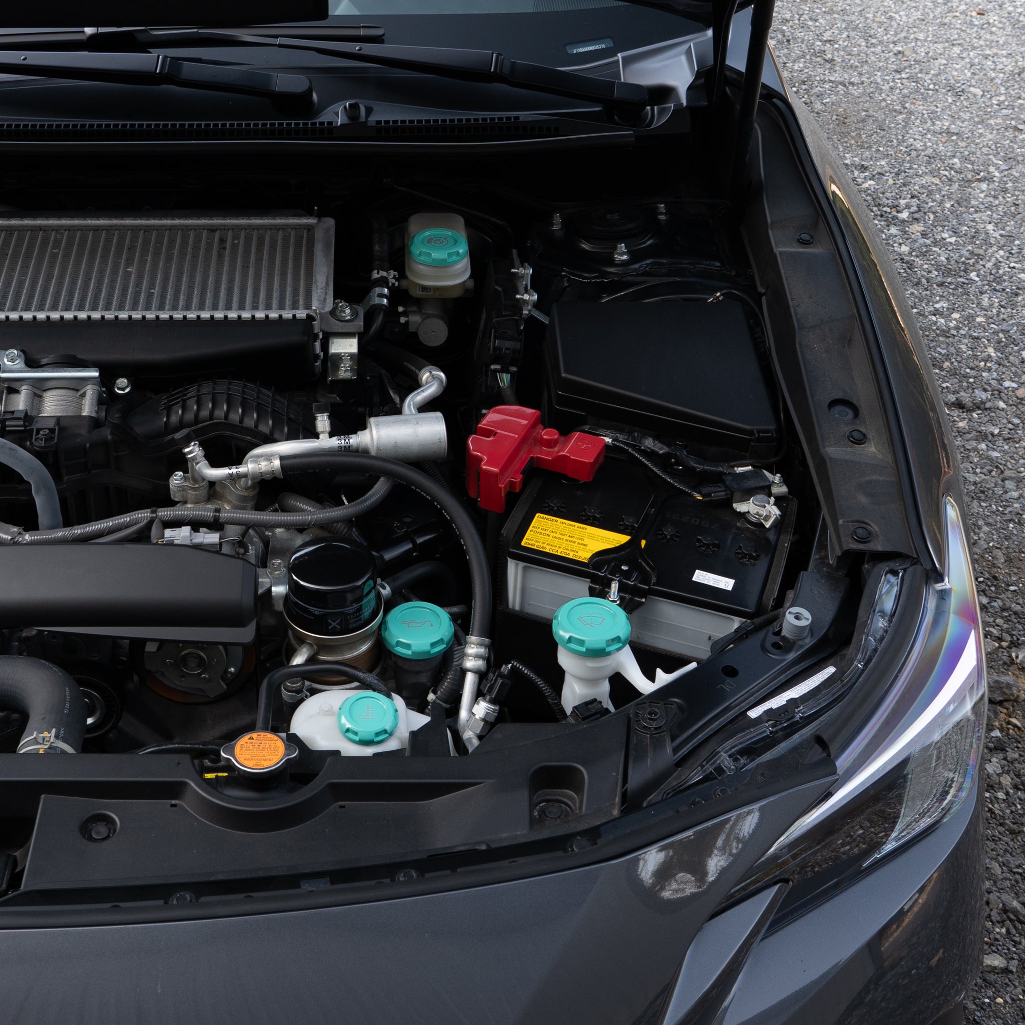 Tapas del compartimento del motor Billetworkz (Subaru STI 2015-2021)