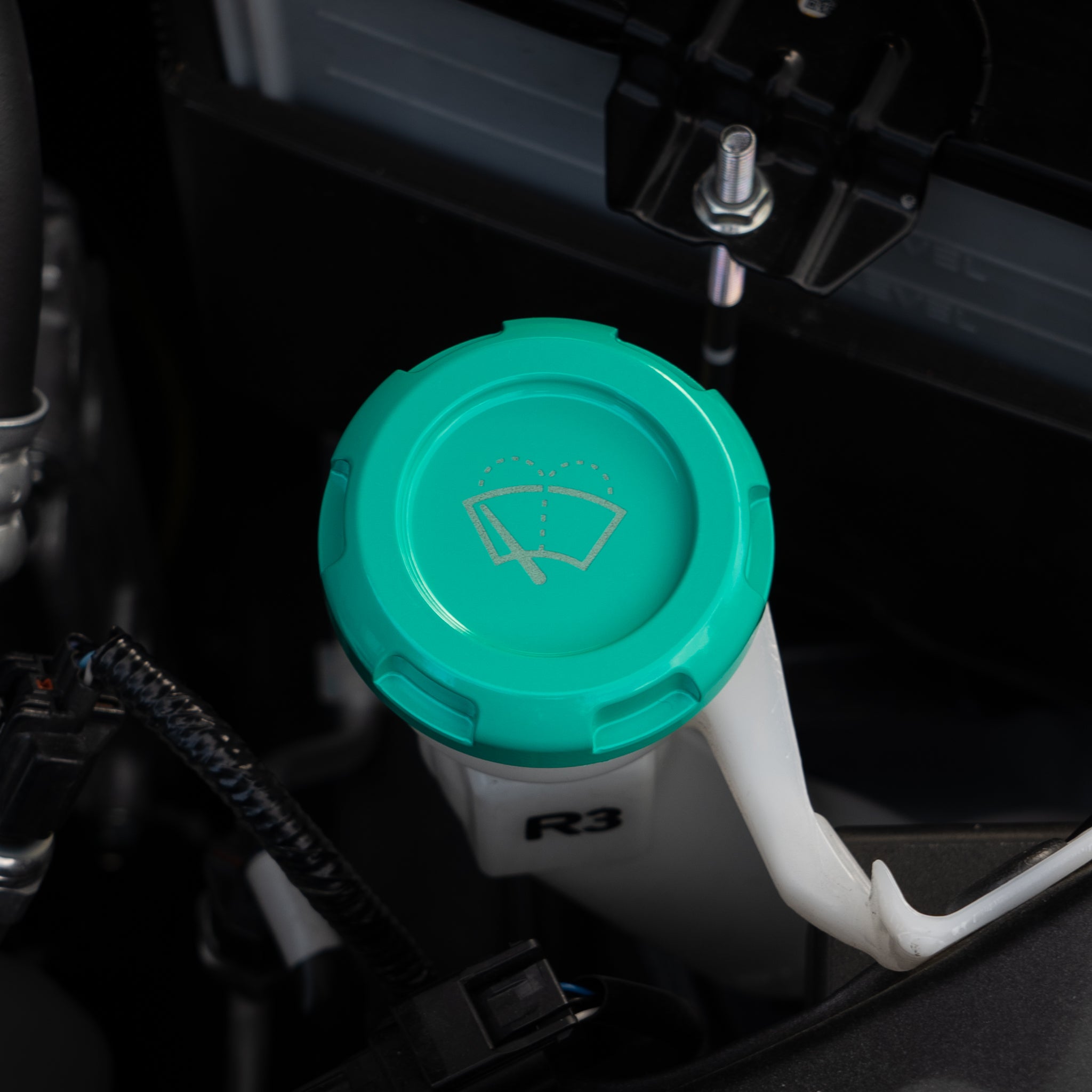Tapas del compartimento del motor Billetworkz - Subaru WRX/STI 2002-2007