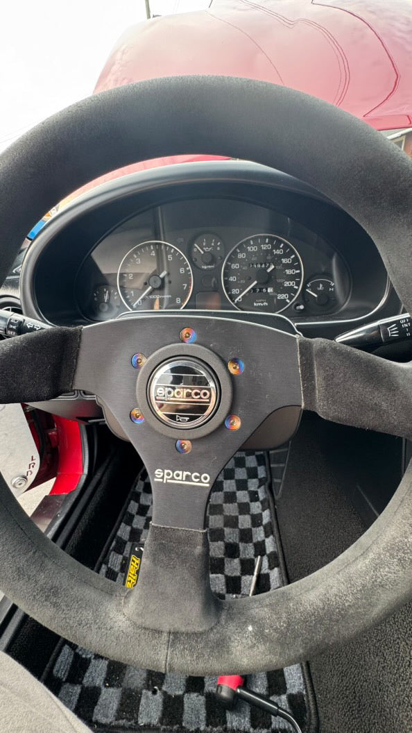 JDC Titanium Steering Wheel Bolts - 6