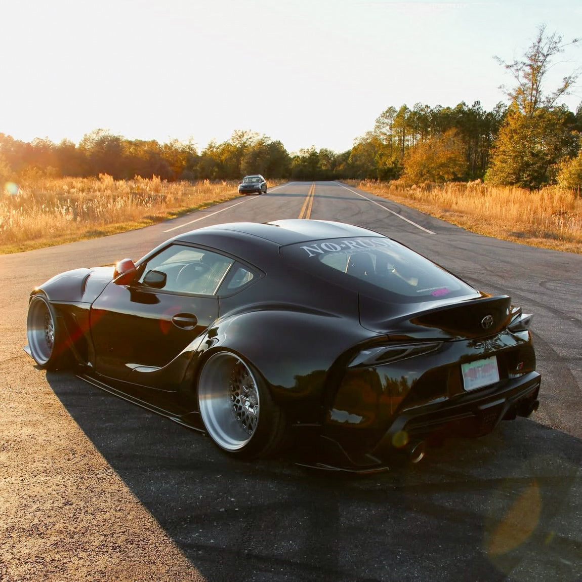 Lente de luz trasera transparente OEM+ Designs para GR Supra (A90/91)