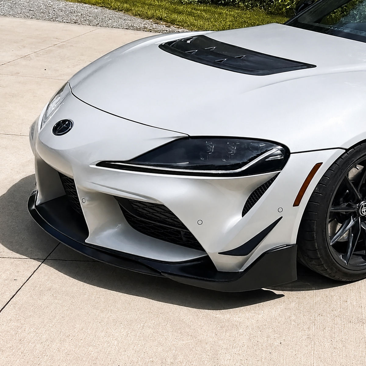 OEM+ Designs Front Splitter for GR Supra (A90/91) (OEMPD-A90-FS-SB)