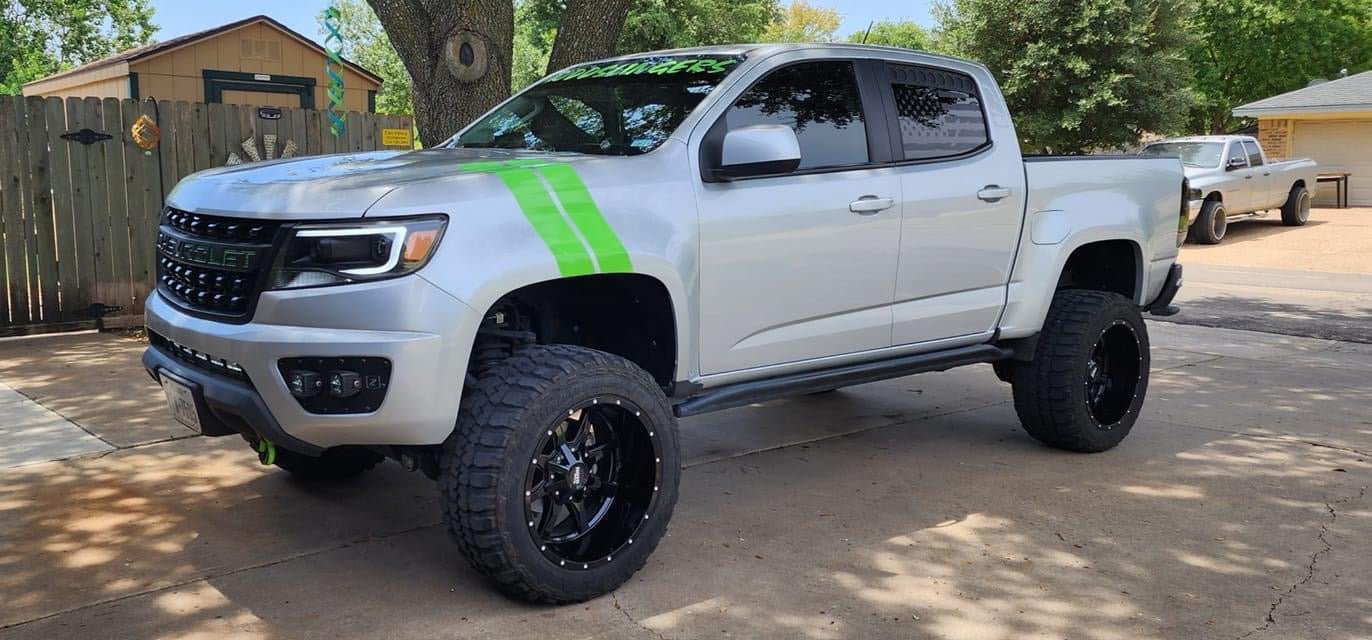 Visual Autowerks Chevy Colorado Window Vents (2nd gen) - 1