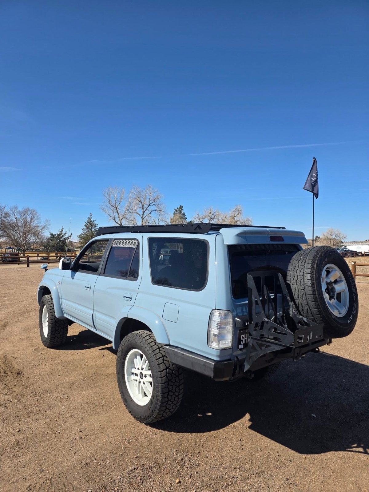 Visual Autowerks 4Runner 3rd Gen Side Window Vents - 2
