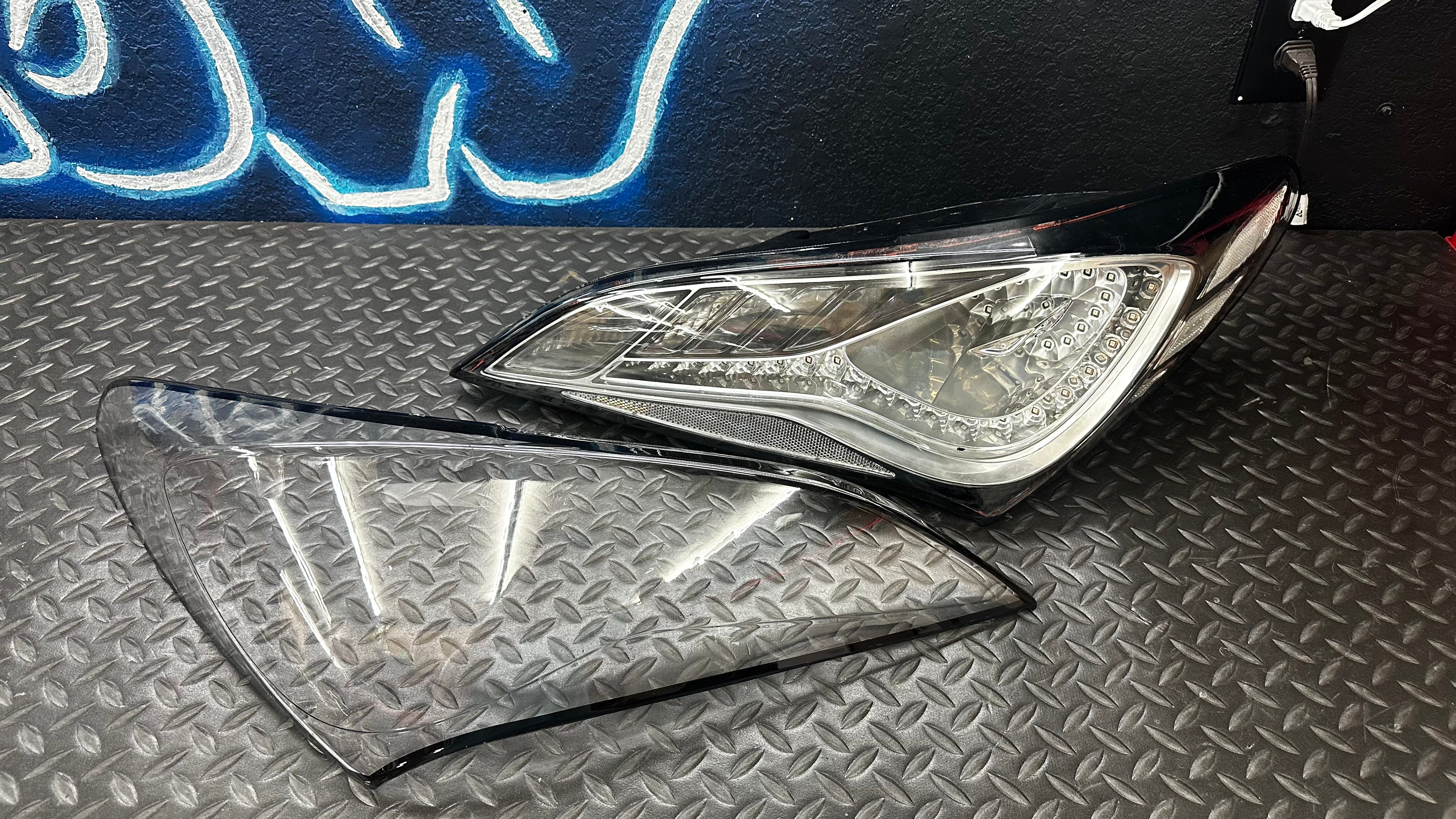 Lentes de luz trasera transparentes NTXGlow (Coupé Genesis 2010-2016)