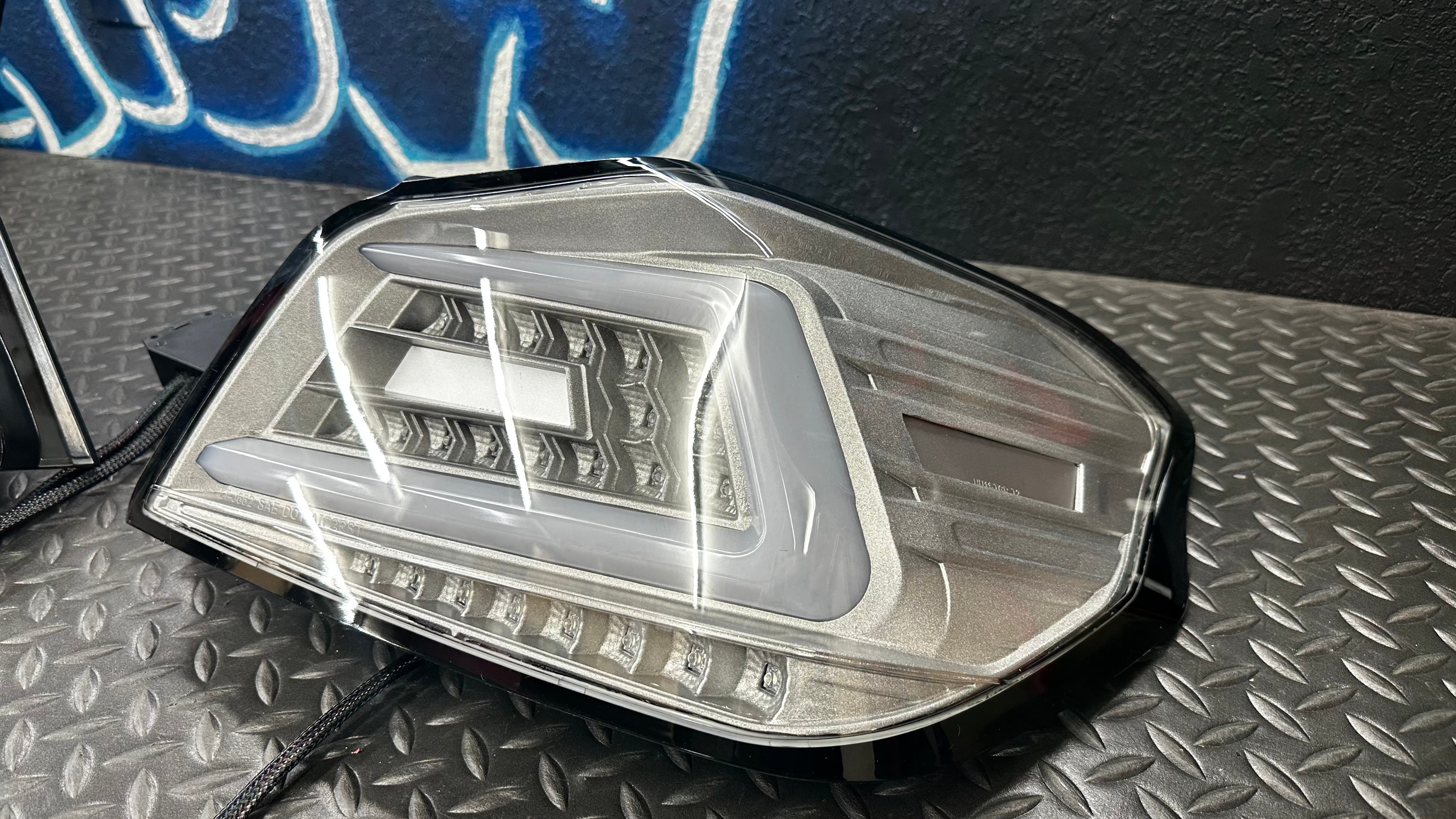 NTXGlow Clear Color Shifting Spec D Tail Lights | 2015-2021 Subaru WRX - 10