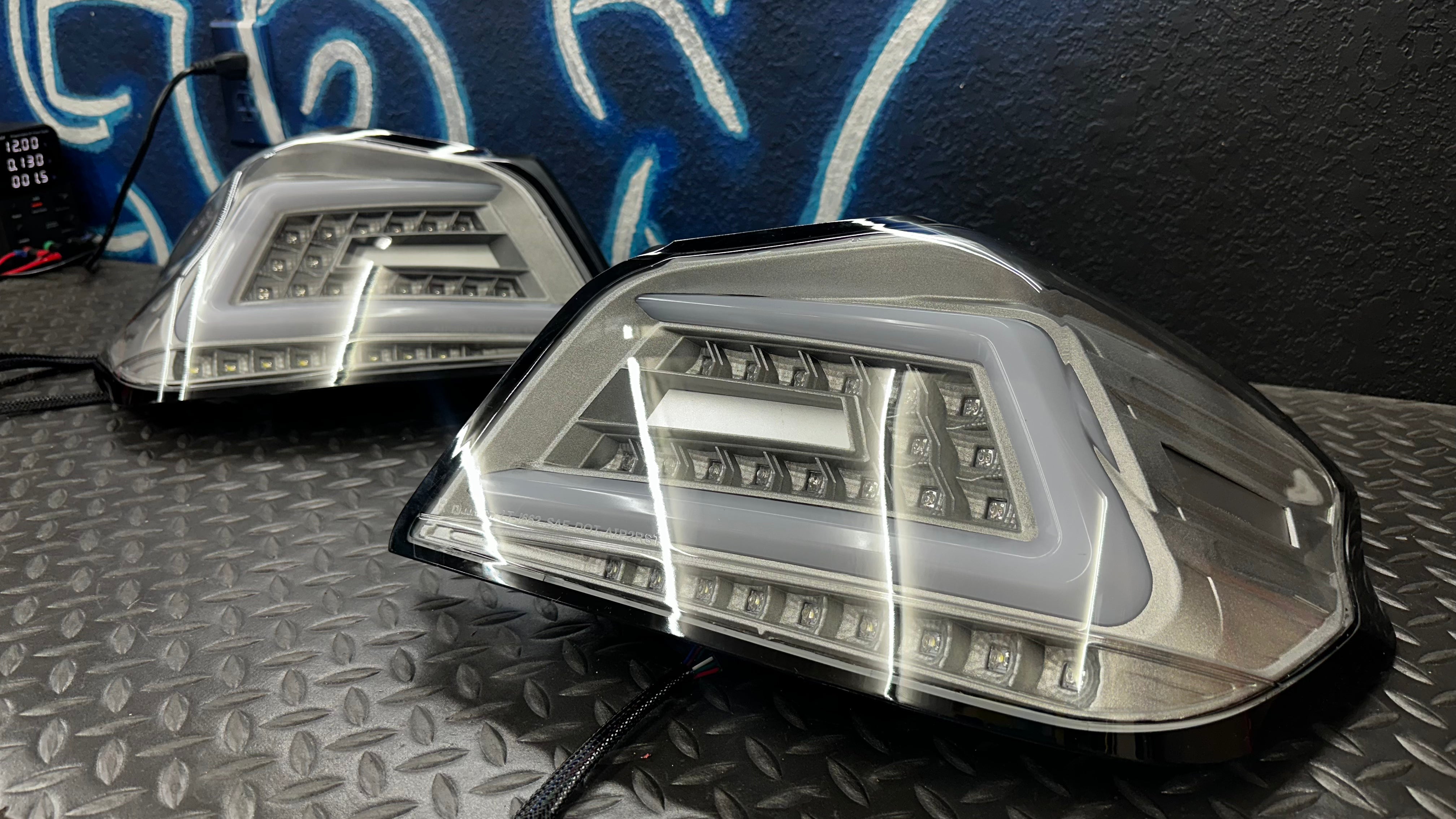 NTXGlow Clear Color Shifting Spec D Tail Lights | 2015-2021 Subaru WRX - 12