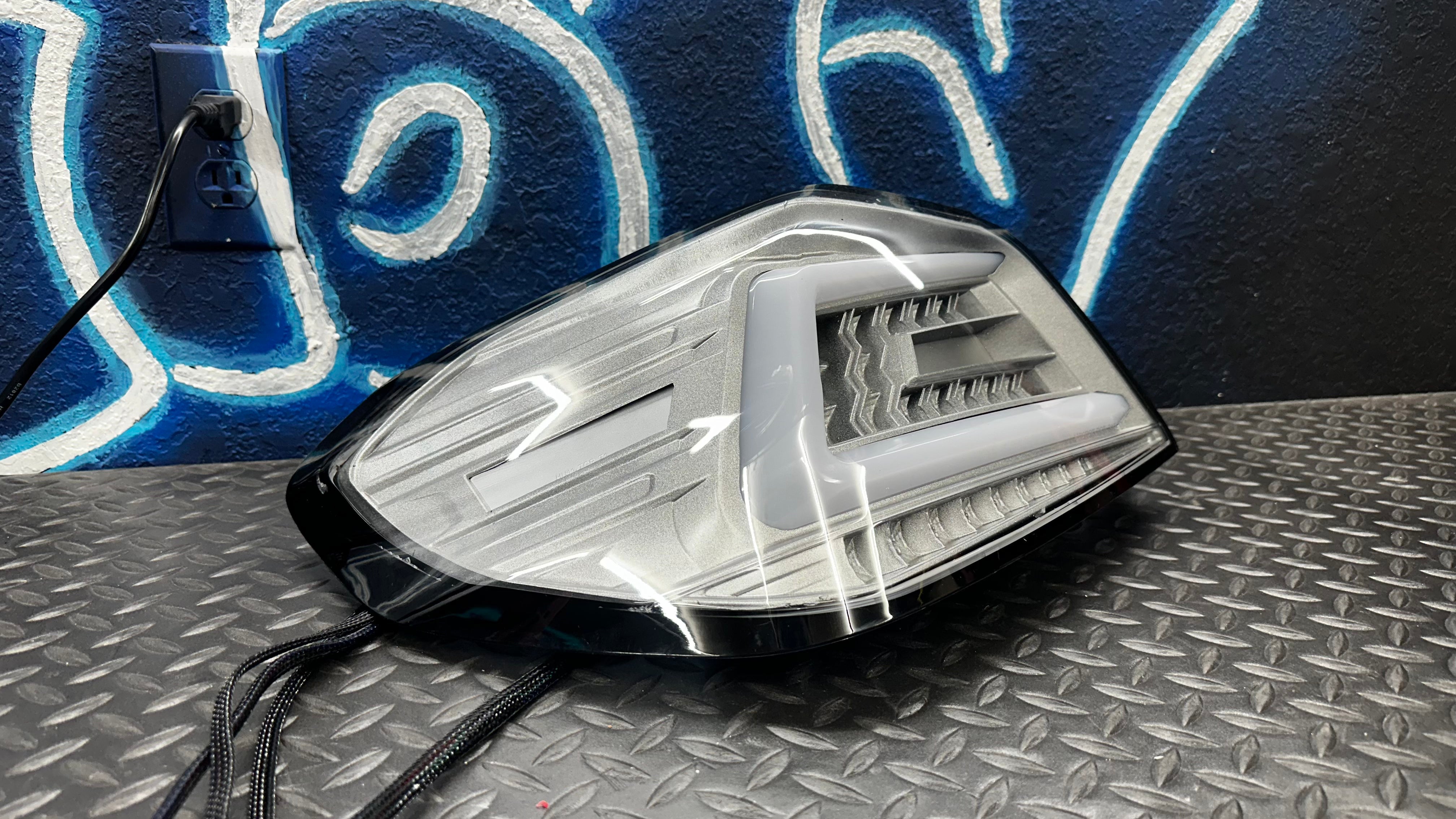 NTXGlow Clear Color Shifting Spec D Tail Lights | 2015-2021 Subaru WRX - 2
