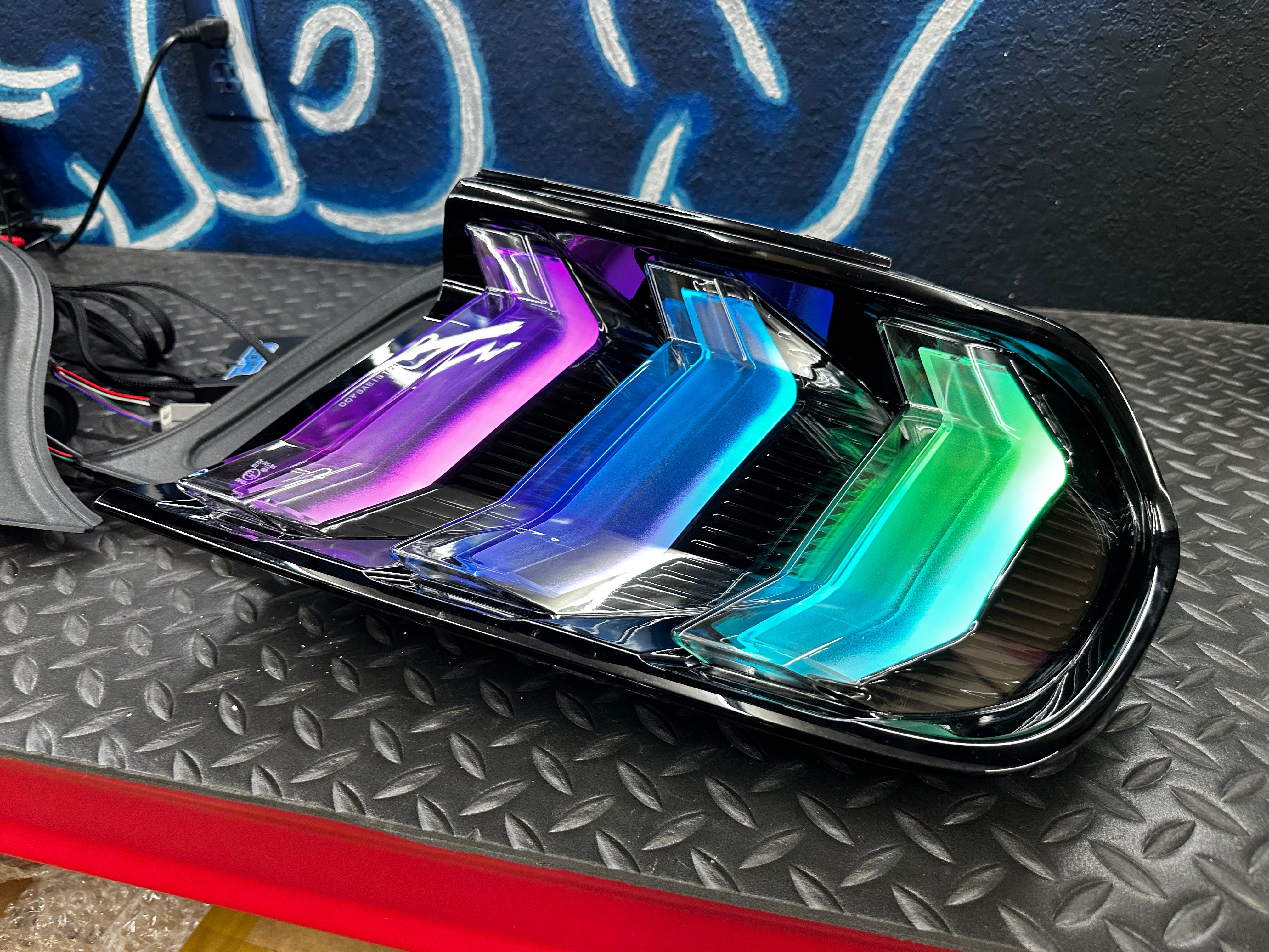 NTXGlow RGB Tail Lights | 2015-2023 Ford Mustang