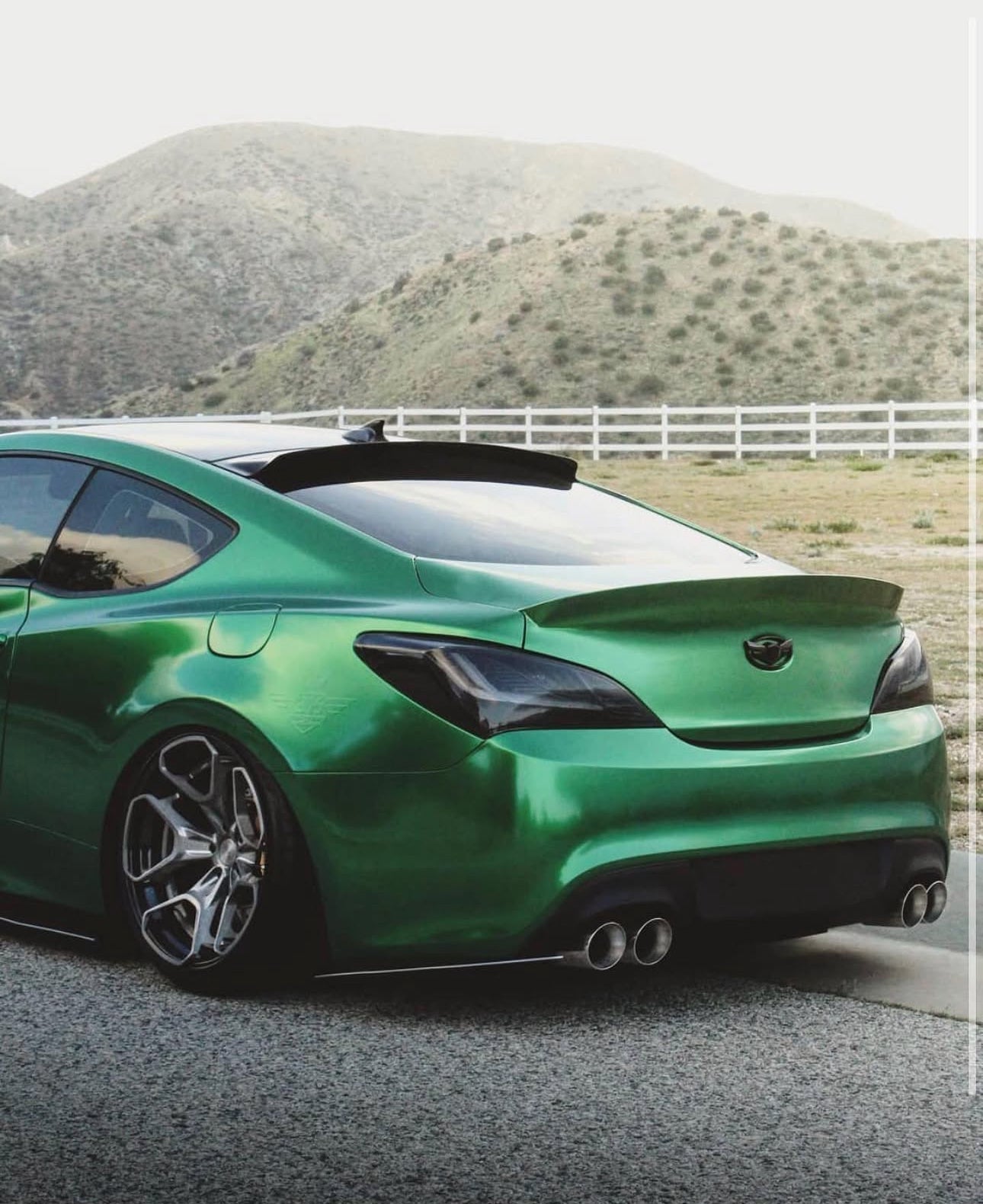 NTXGlow Black Eagle Eye Tail Lights | 2010-2016 Hyundai Genesis Coupe
