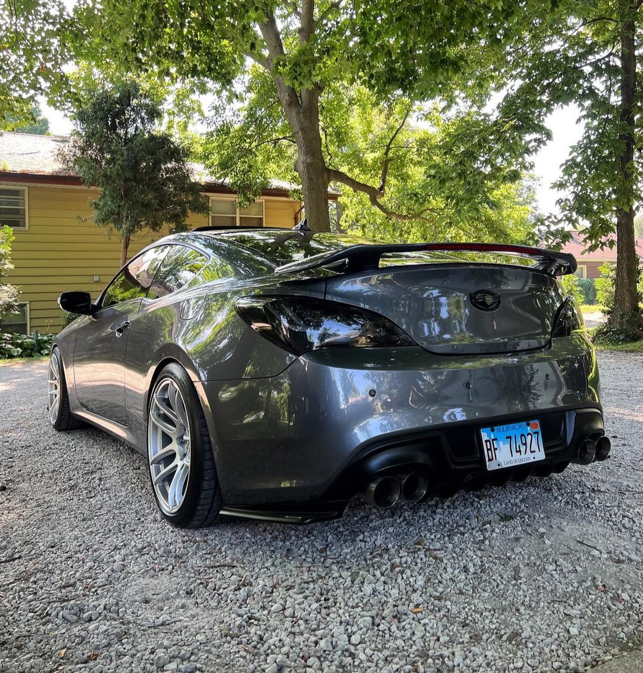 NTXGlow Black Eagle Eye Tail Lights | 2010-2016 Hyundai Genesis Coupe