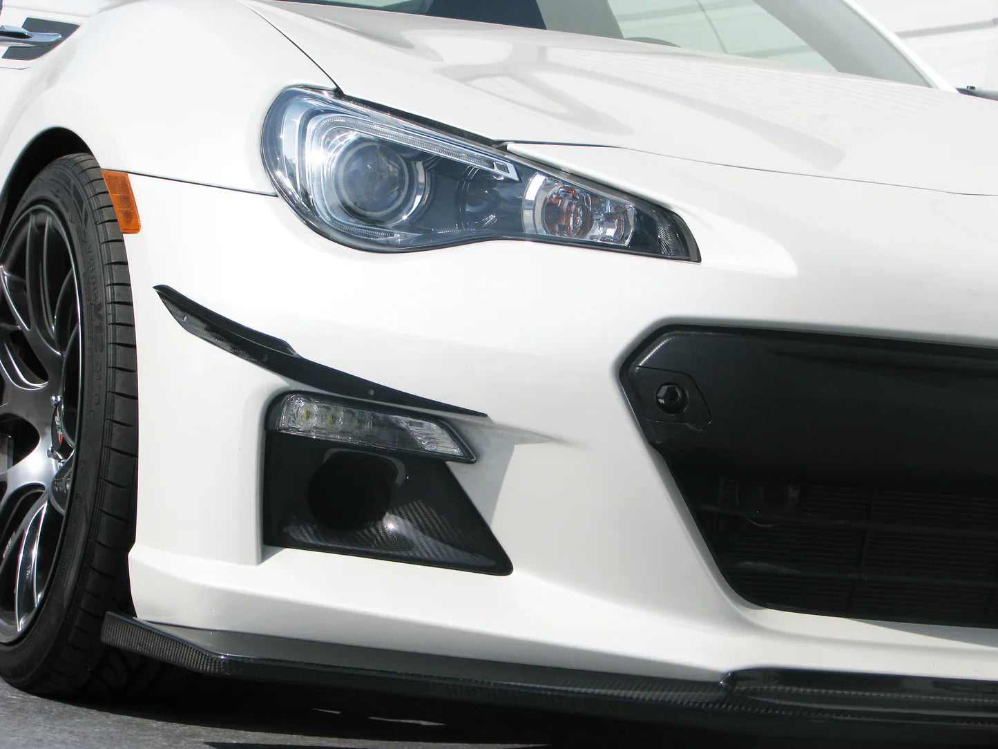 APR Carbon Fiber Brake Rotor Cooling Kit (2013-2016 Subaru BRZ)