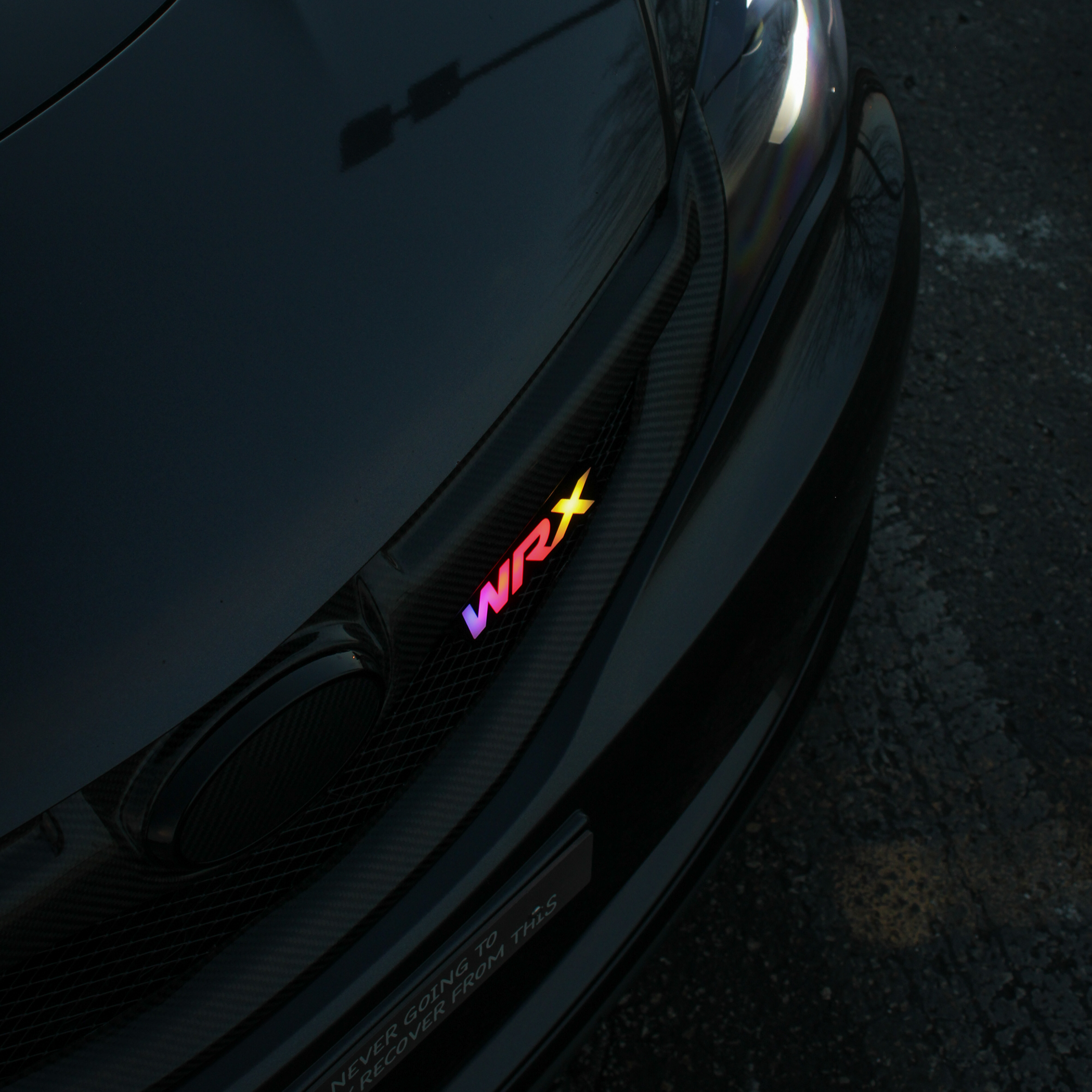 Lit Logos WRX Grill Badge | 2000-2024+ WRX