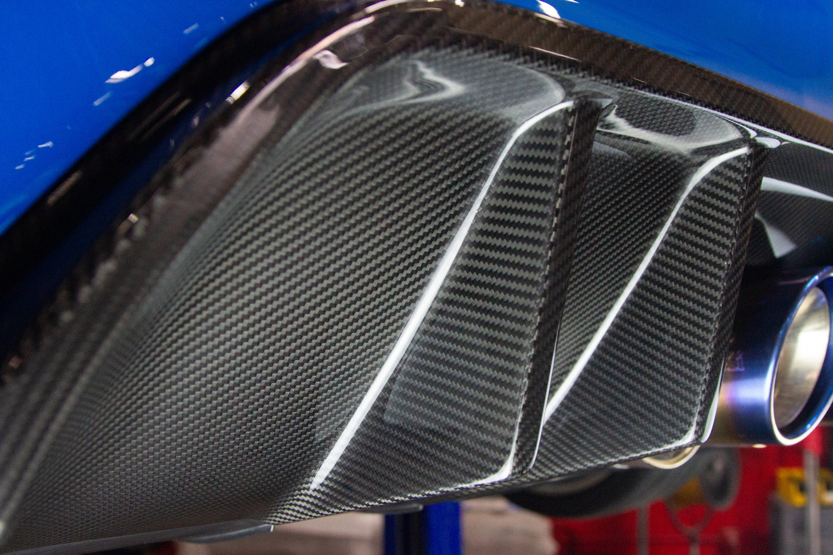 APR Carbon Fiber Rear Diffuser (2023+ Honda FL5 Civic Type R)