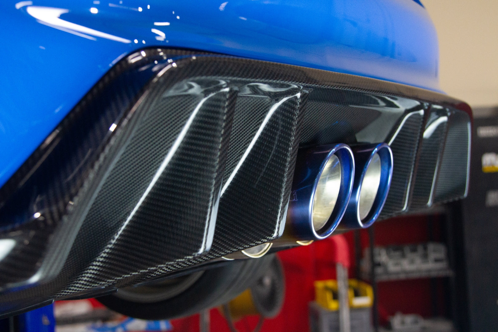 APR Carbon Fiber Rear Diffuser (2023+ Honda FL5 Civic Type R)