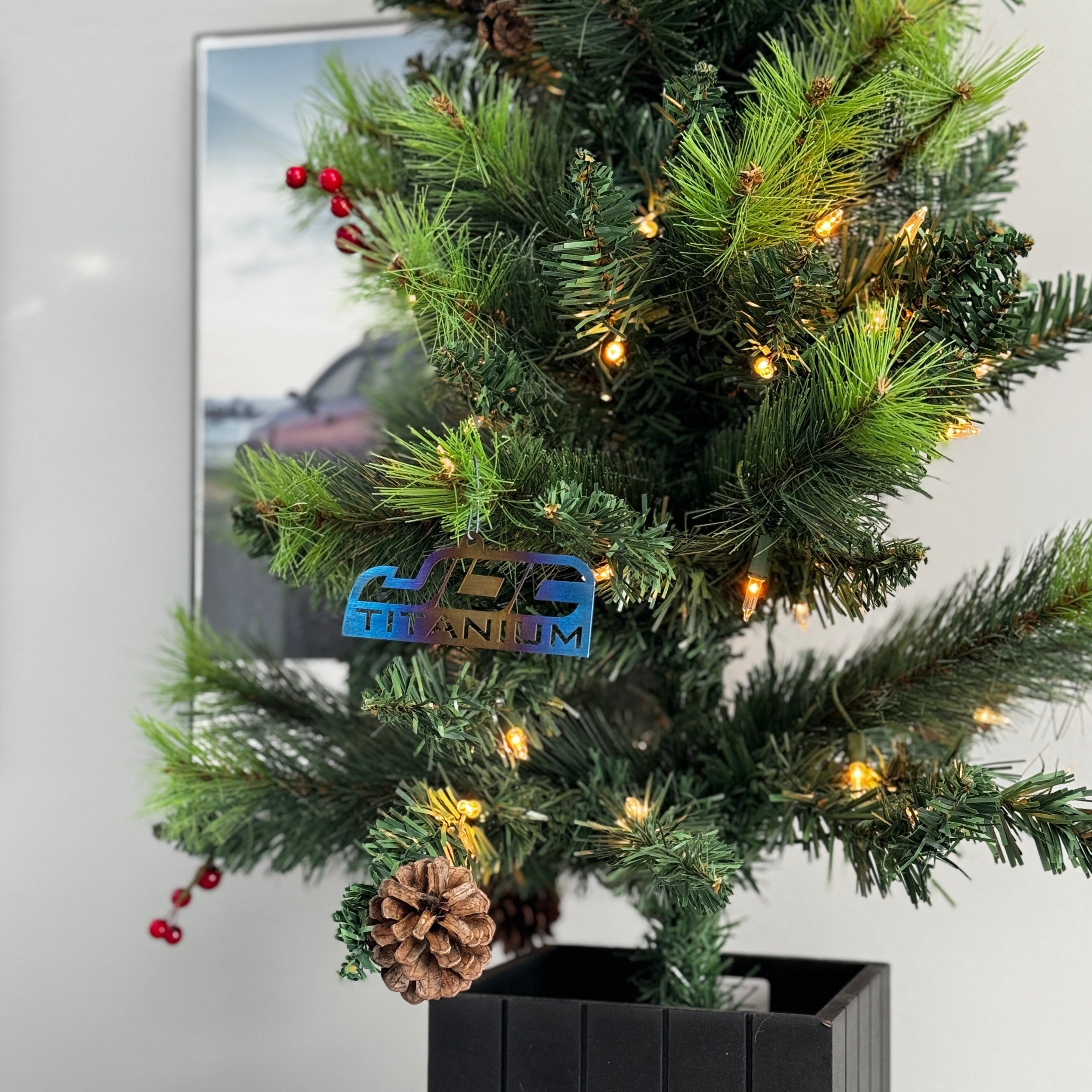 JDC Titanium Holiday Ornaments