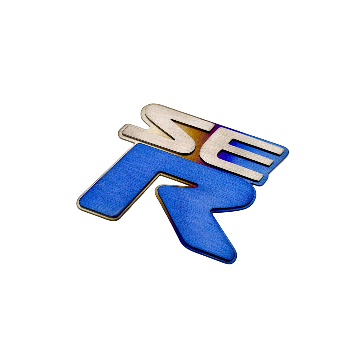 JDC Titanium "SE-R" Badge