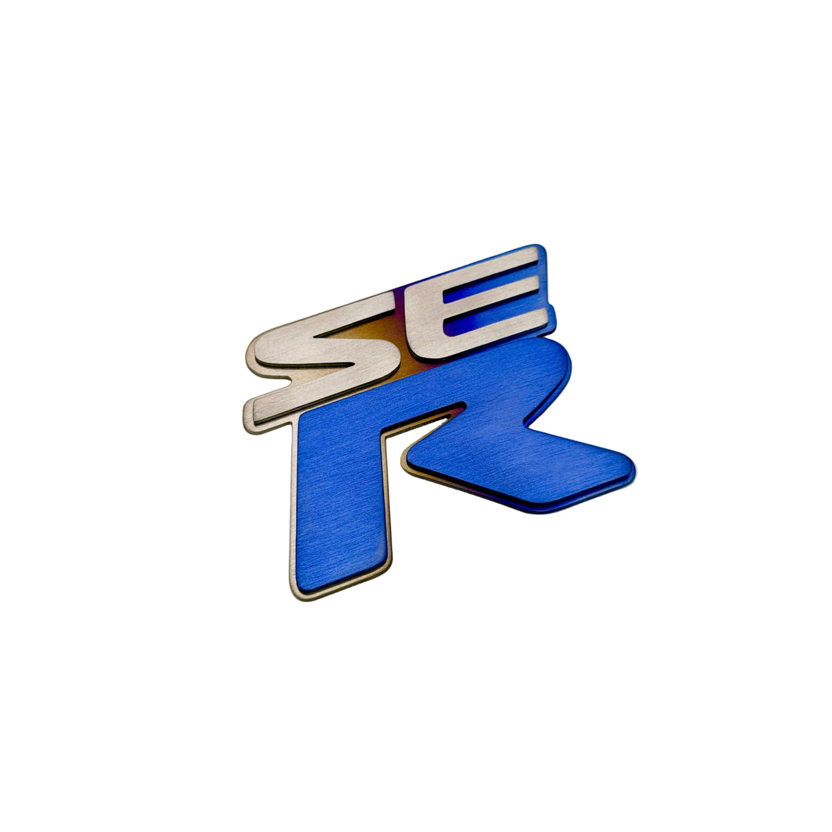 JDC Titanium "SE-R" Badge