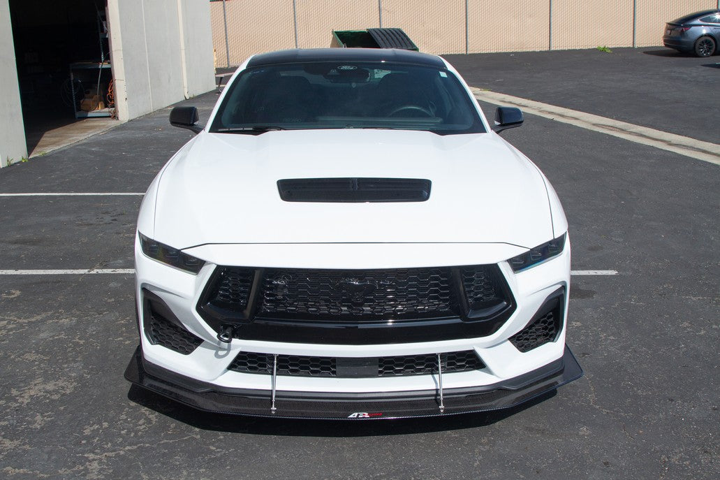 APR Carbon Fiber Front Wind Splitter (2024+ Ford Mustang GT With Performance Package)