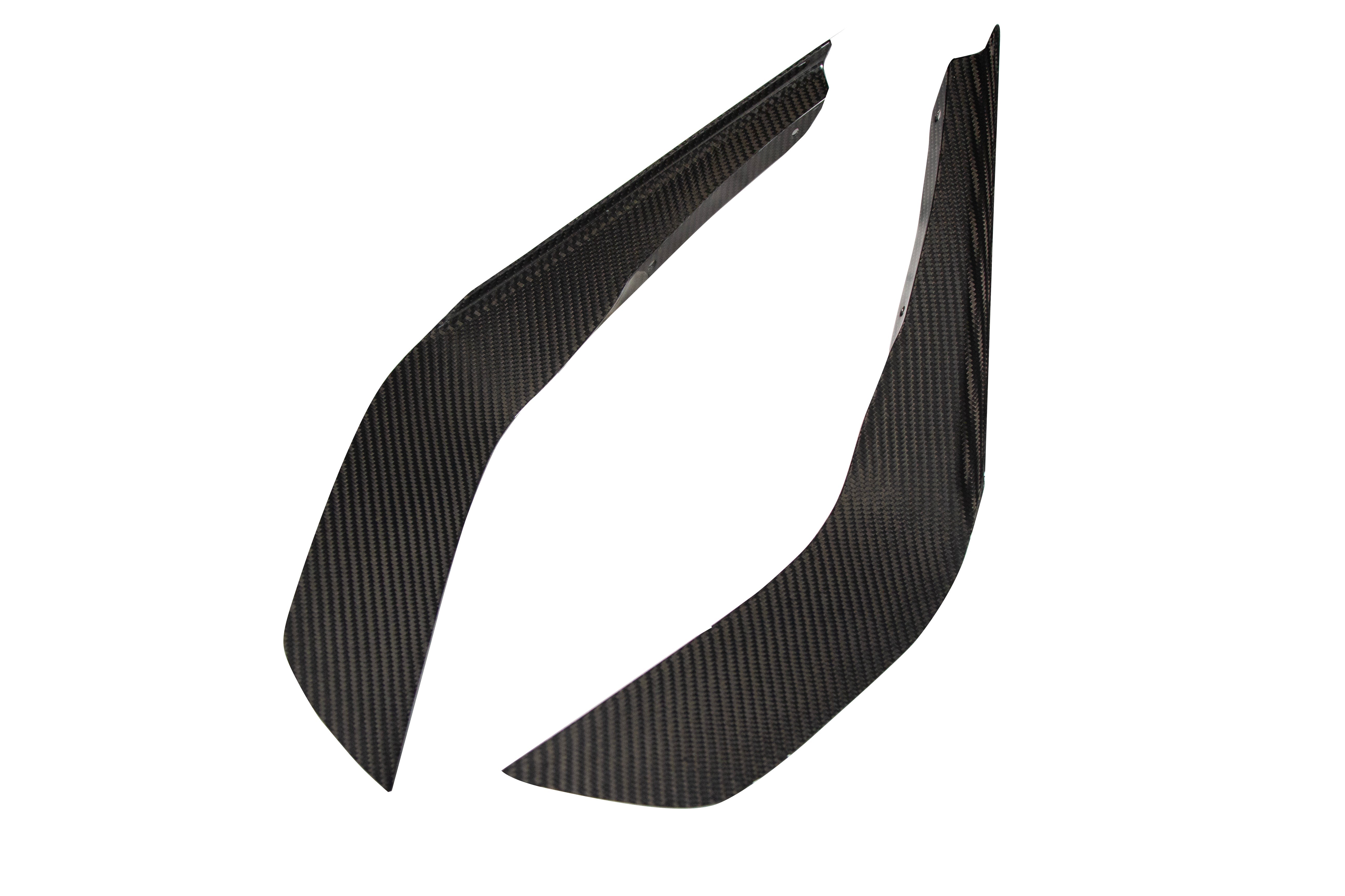 APR Carbon Fiber Front Bumper Canards (2024+ Ford Mustang GT)