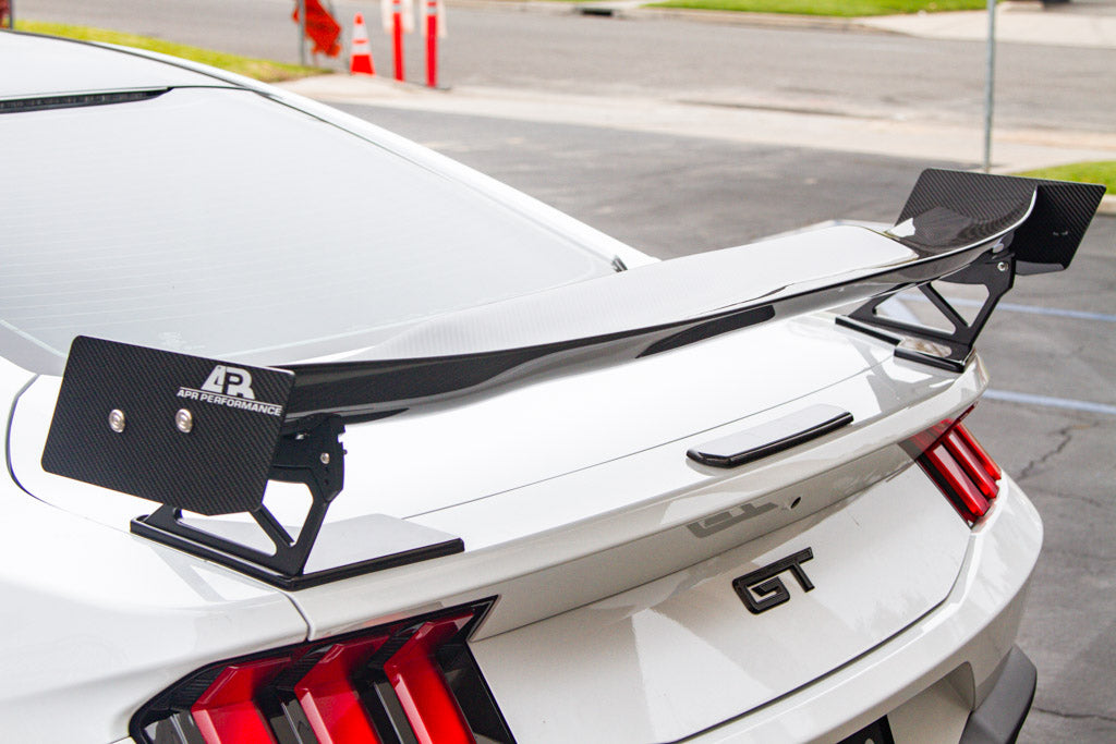 APR GTC-200 Carbon Fiber Adjustable Wing (2024+ Ford Mustang S650)