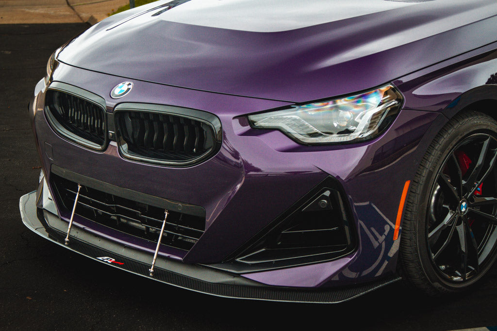 APR Carbon Fiber Front Wind Splitter (BMW G42 M240i)