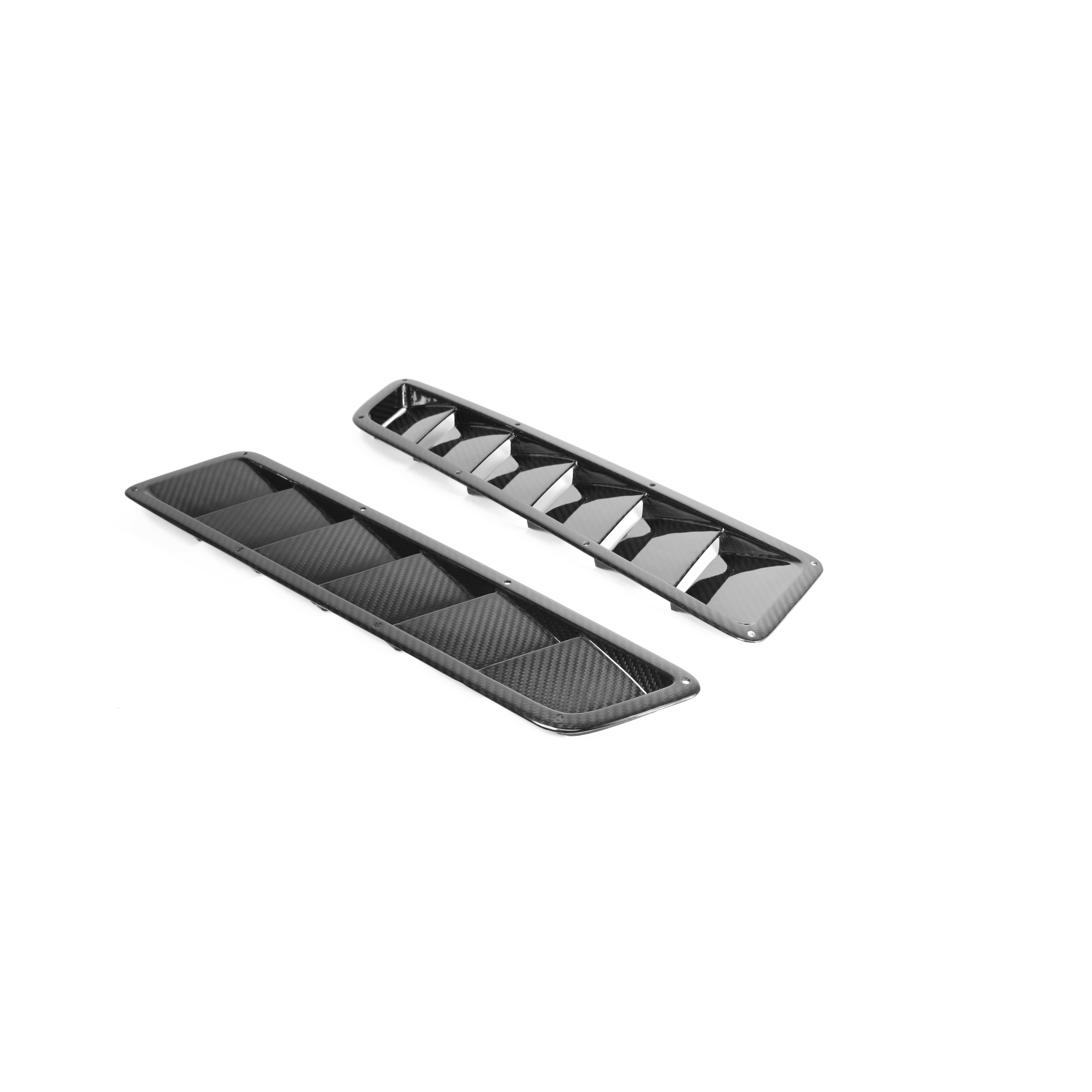 APR Carbon Fiber Universal Fitment Hood Vents, Long