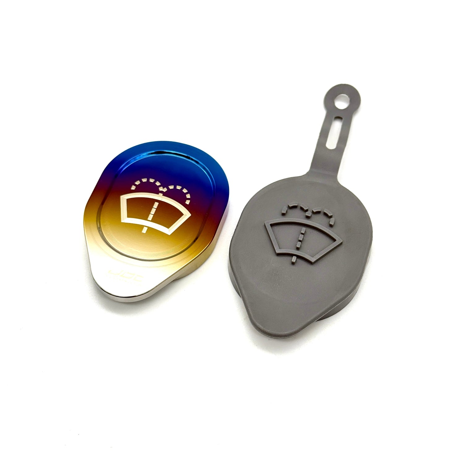 JDC Titanium Washer Fluid Cap | Nissan R35 GT-R, 370Z & Infiniti Models - 9