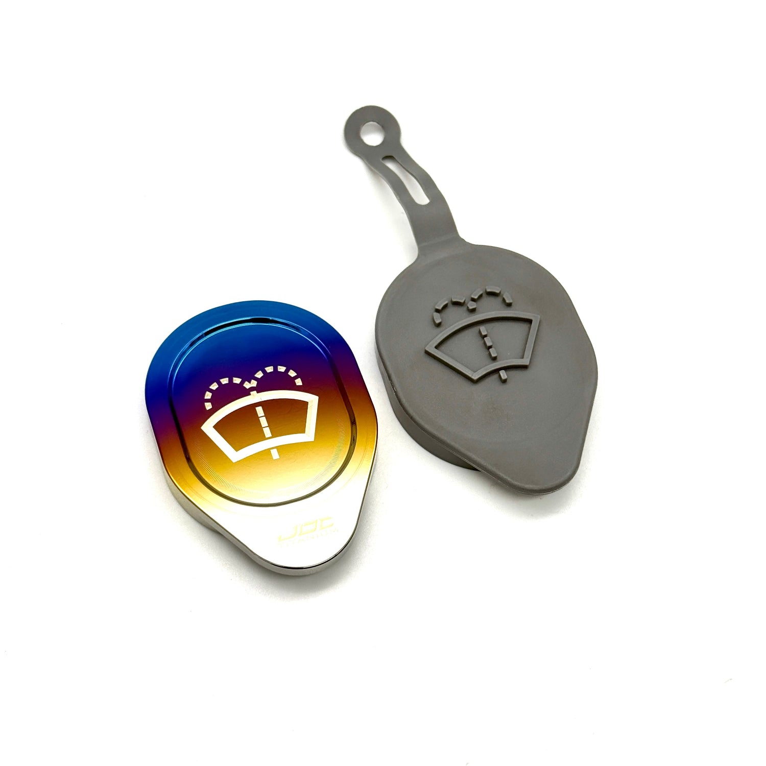 JDC Titanium Washer Fluid Cap | Nissan R35 GT-R, 370Z & Infiniti Models - 10