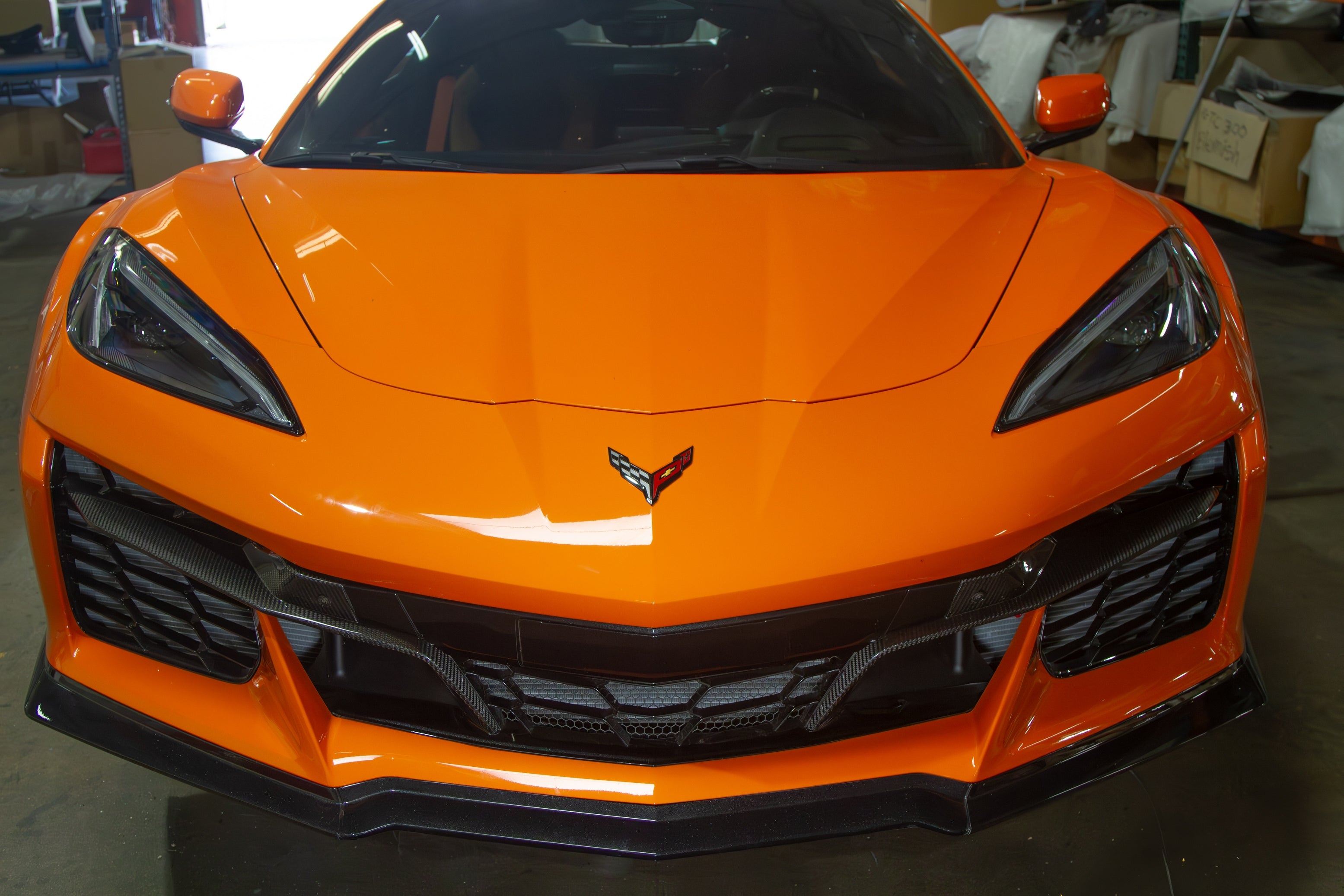 APR Carbon Fiber Chevrolet Front Bumper Grill Inserts (2024+ Chevrolet Corvette C8 Z06)