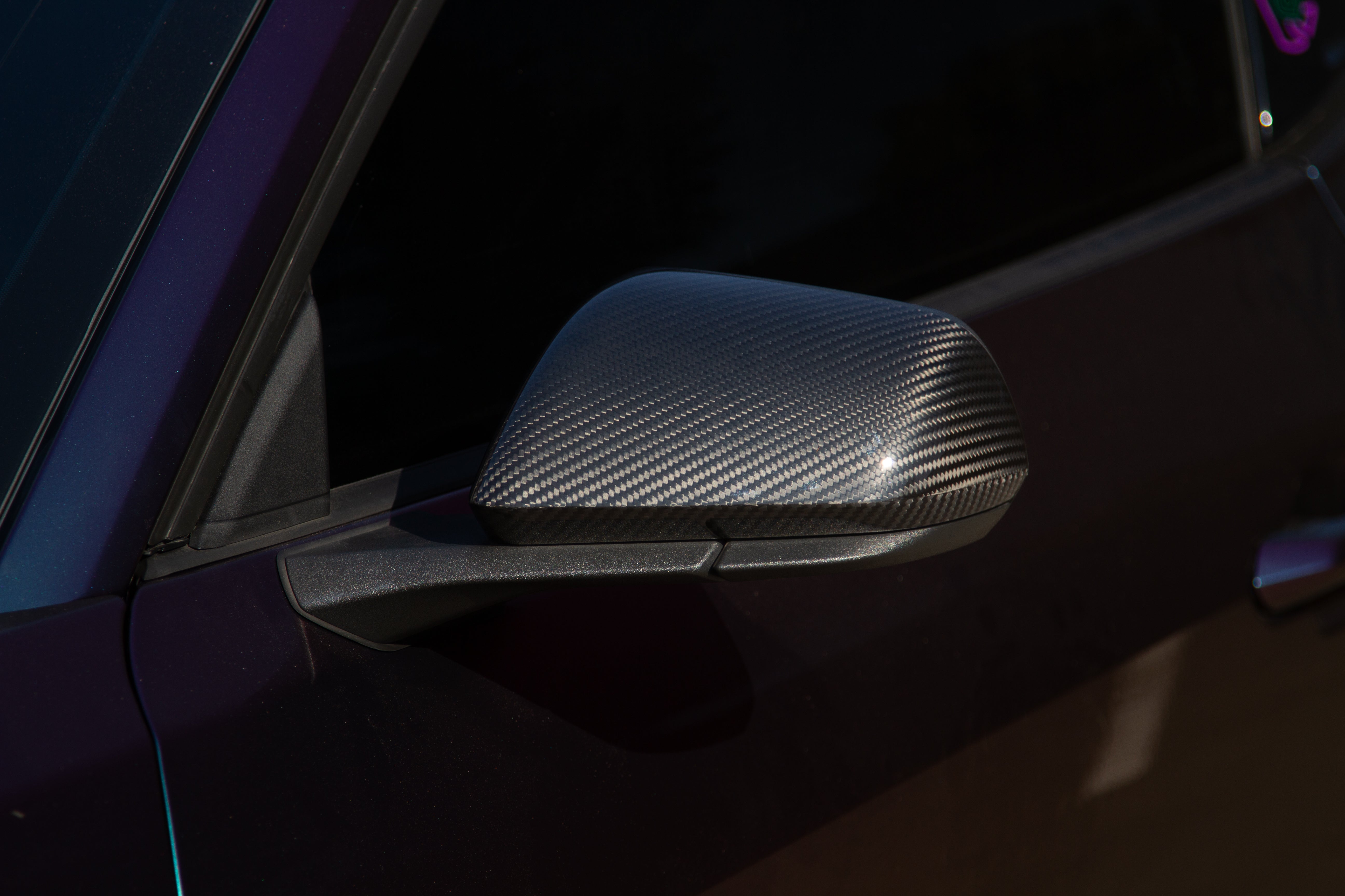APR Carbon Fiber Replacement Mirrors (2015-2025 Ford Mustang S550 / S650 / GT350 / GT500)