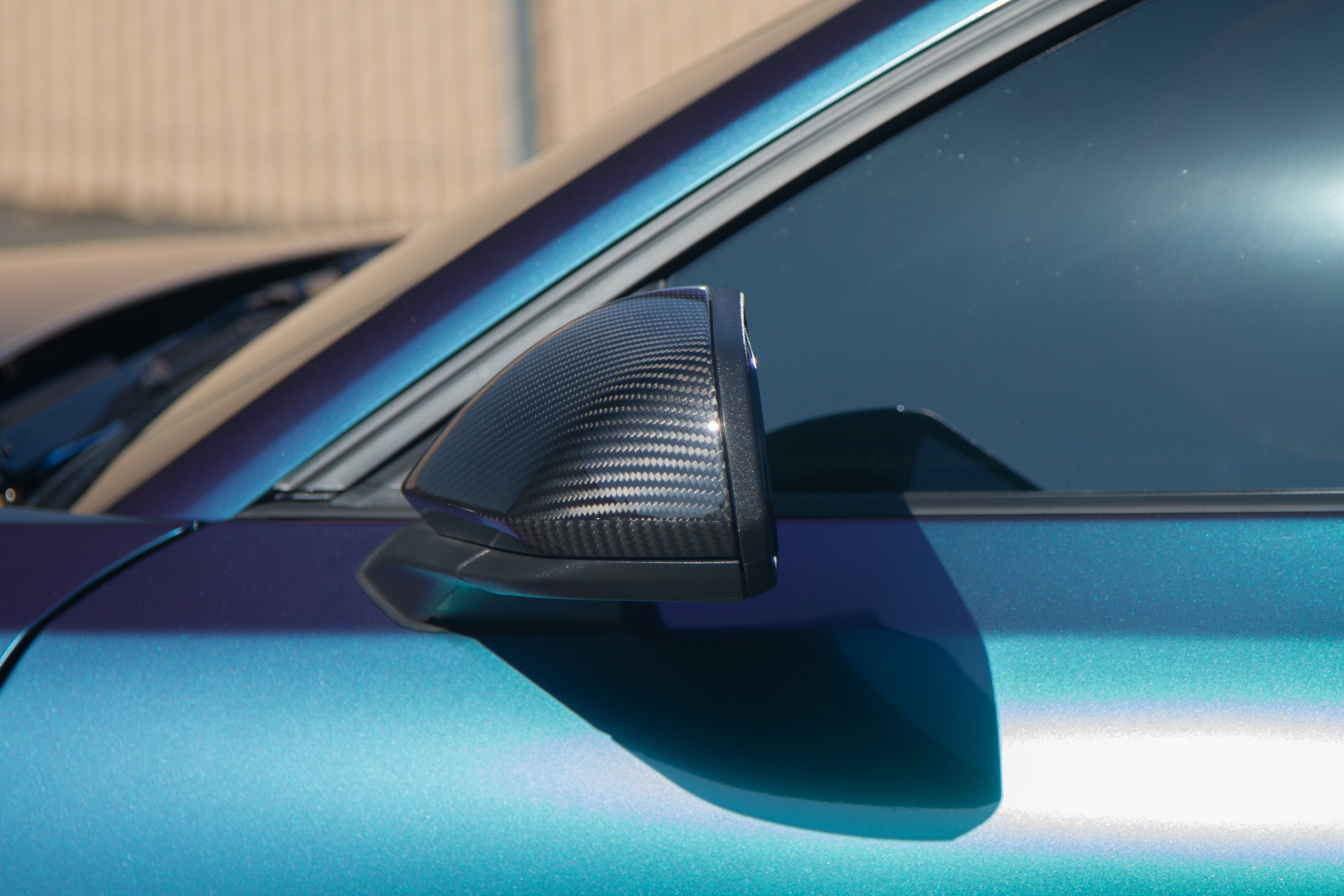 APR Carbon Fiber Replacement Mirrors (2015-2025 Ford Mustang S550 / S650 / GT350 / GT500)
