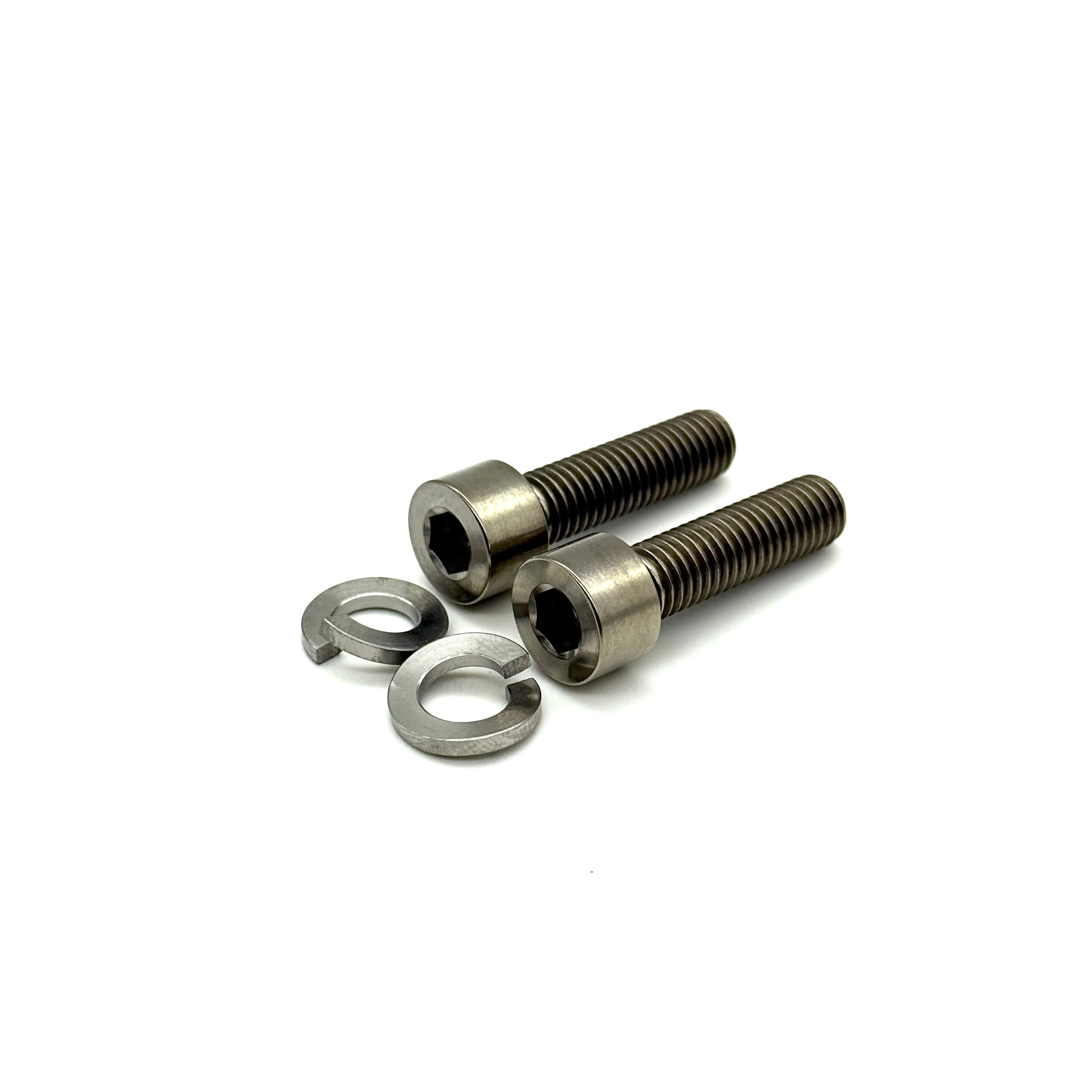Hardware del riel de combustible de titanio JDC (Evo 8/9/X)