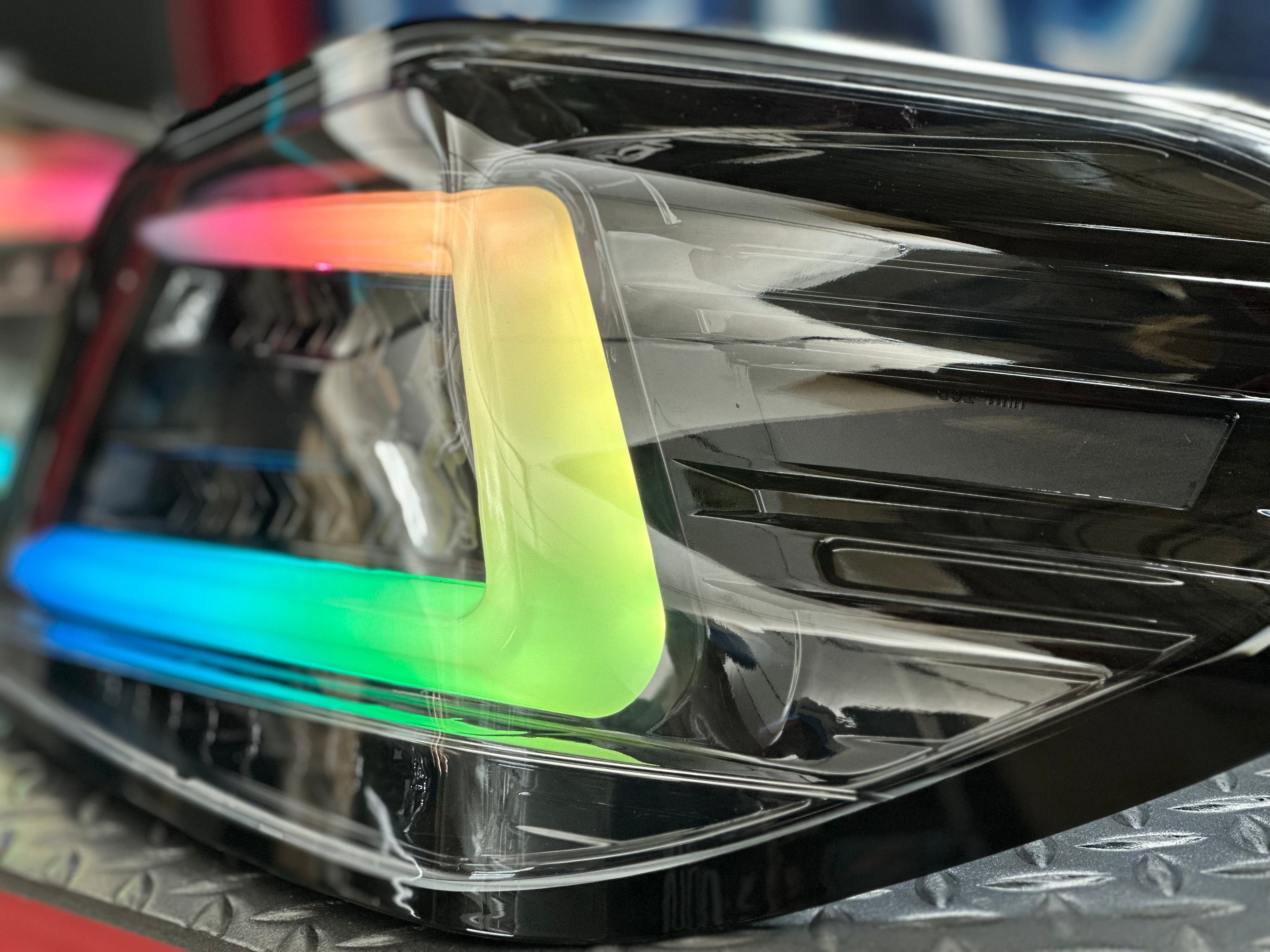 NTXGlow Black Color Shifting Tail Lights | 2015-2021 Subaru WRX/STI