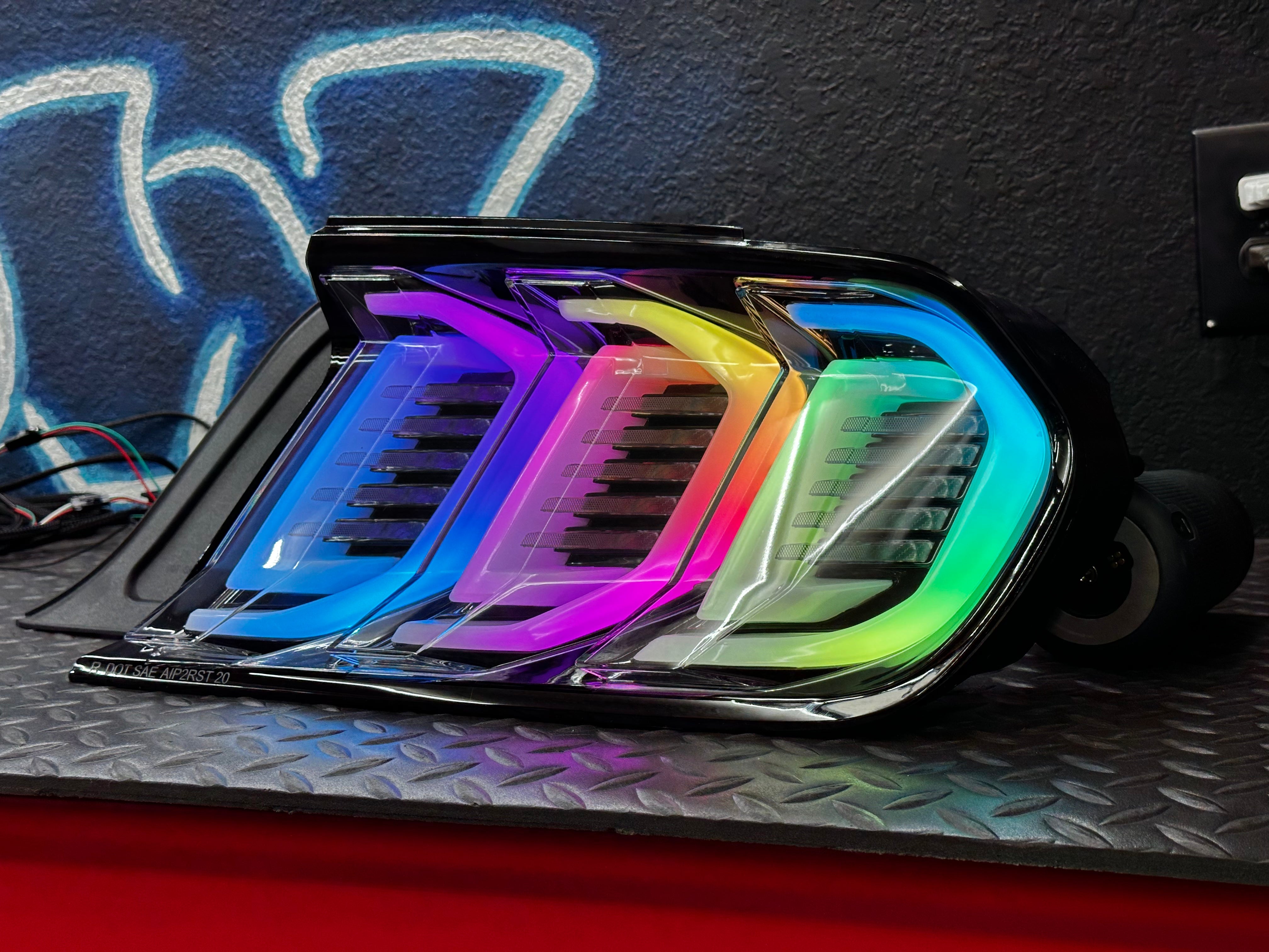 NTXGlow RGB Tail Lights | 2015-2023 Ford Mustang - 5