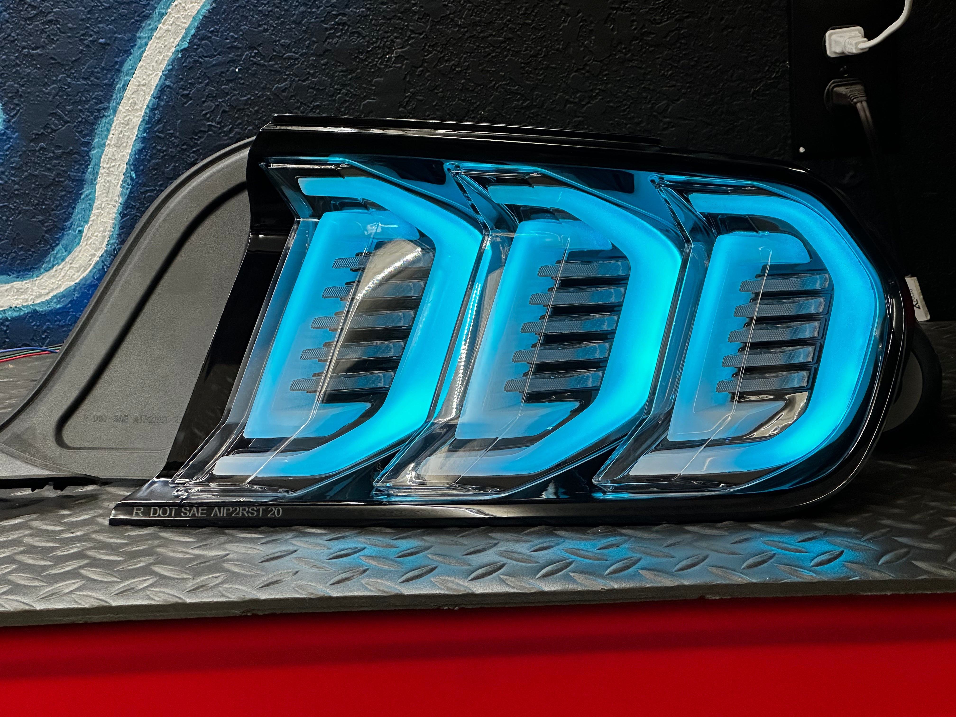 NTXGlow RGB Tail Lights | 2015-2023 Ford Mustang - 4