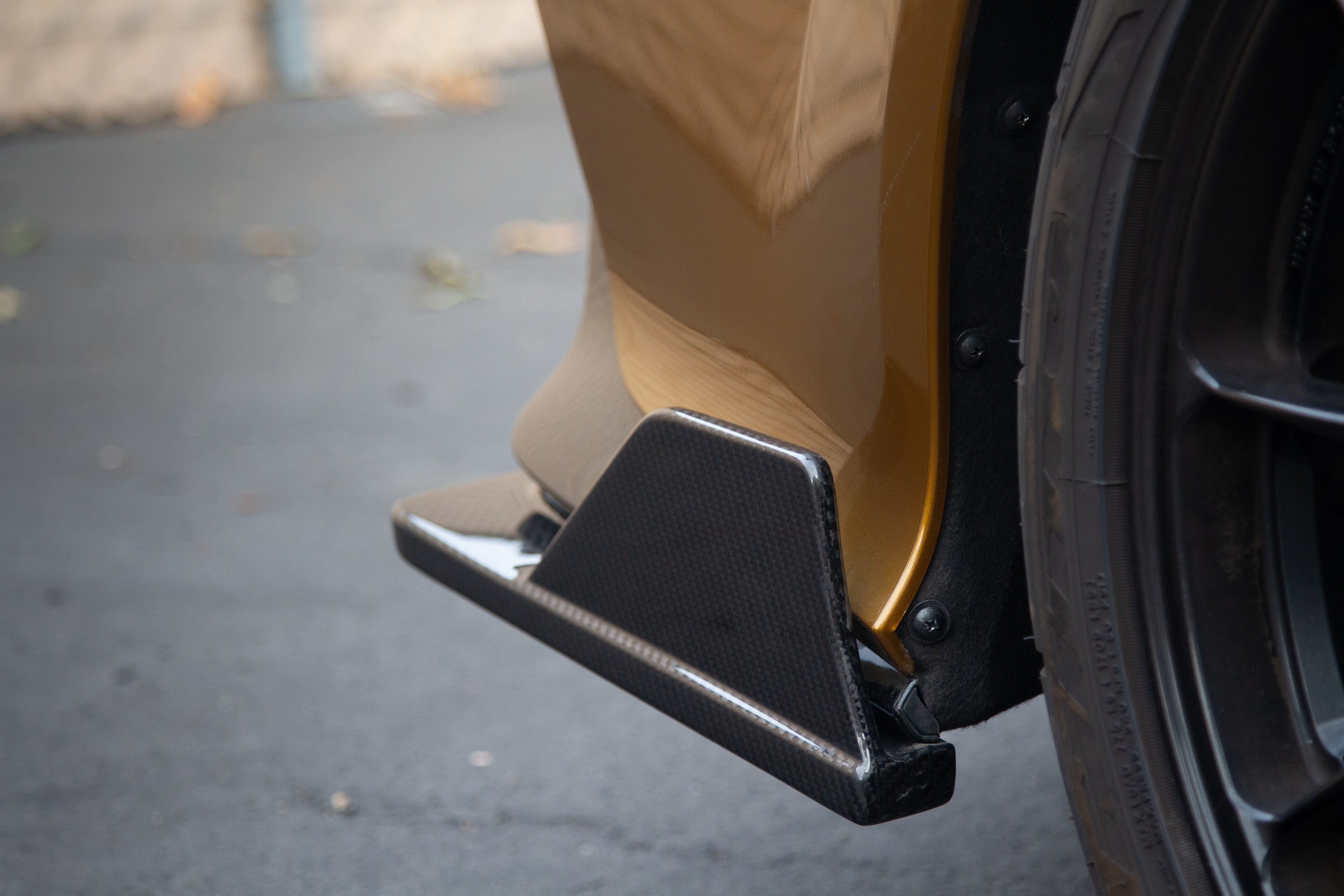 APR Carbon Fiber Rear Bumper Skirts (2024+ Acura DE5 Integra Type S)