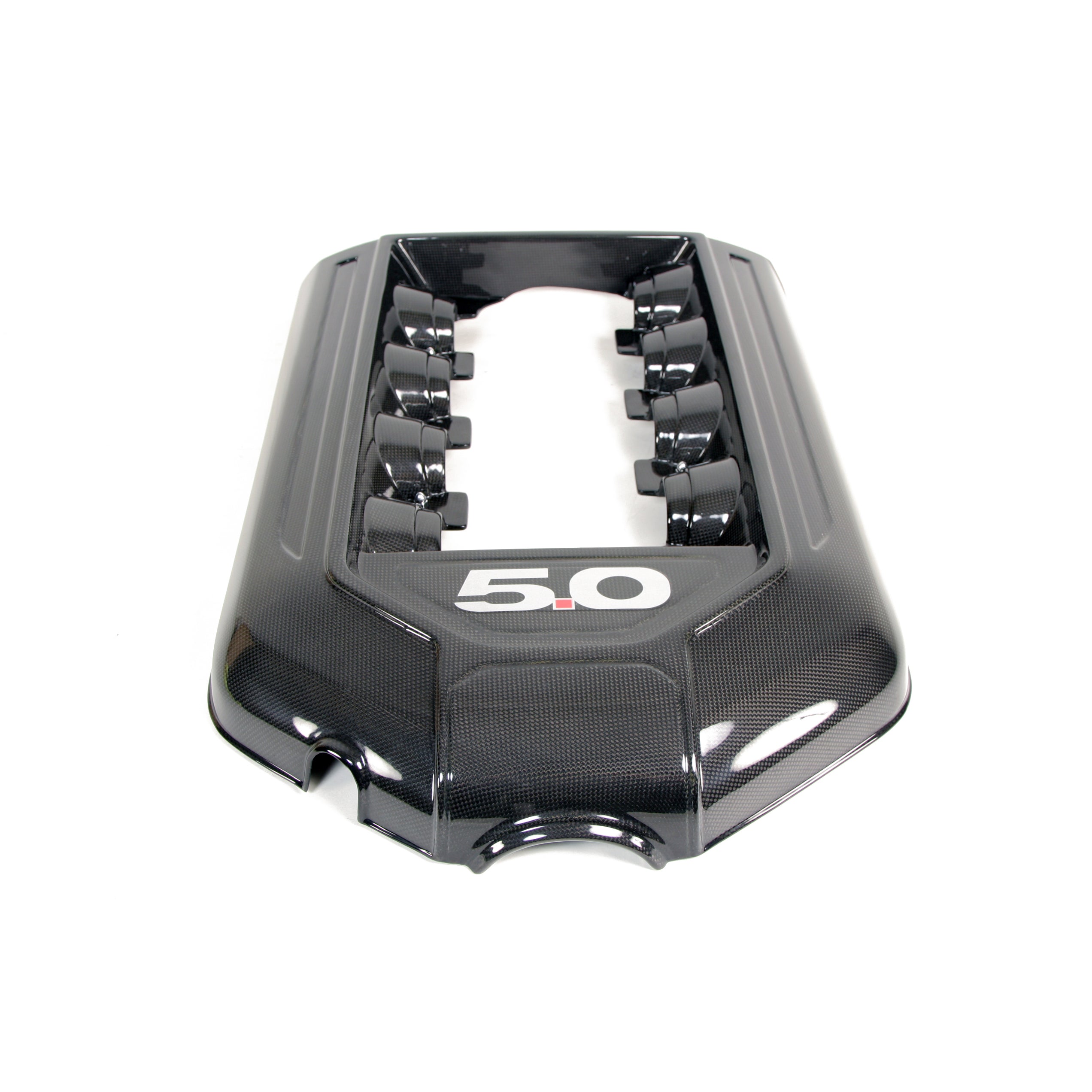 Cubierta del colector de admisión del motor APR de fibra de carbono 5.0 (Ford Mustang GT 2011-2014 con transmisión manual)