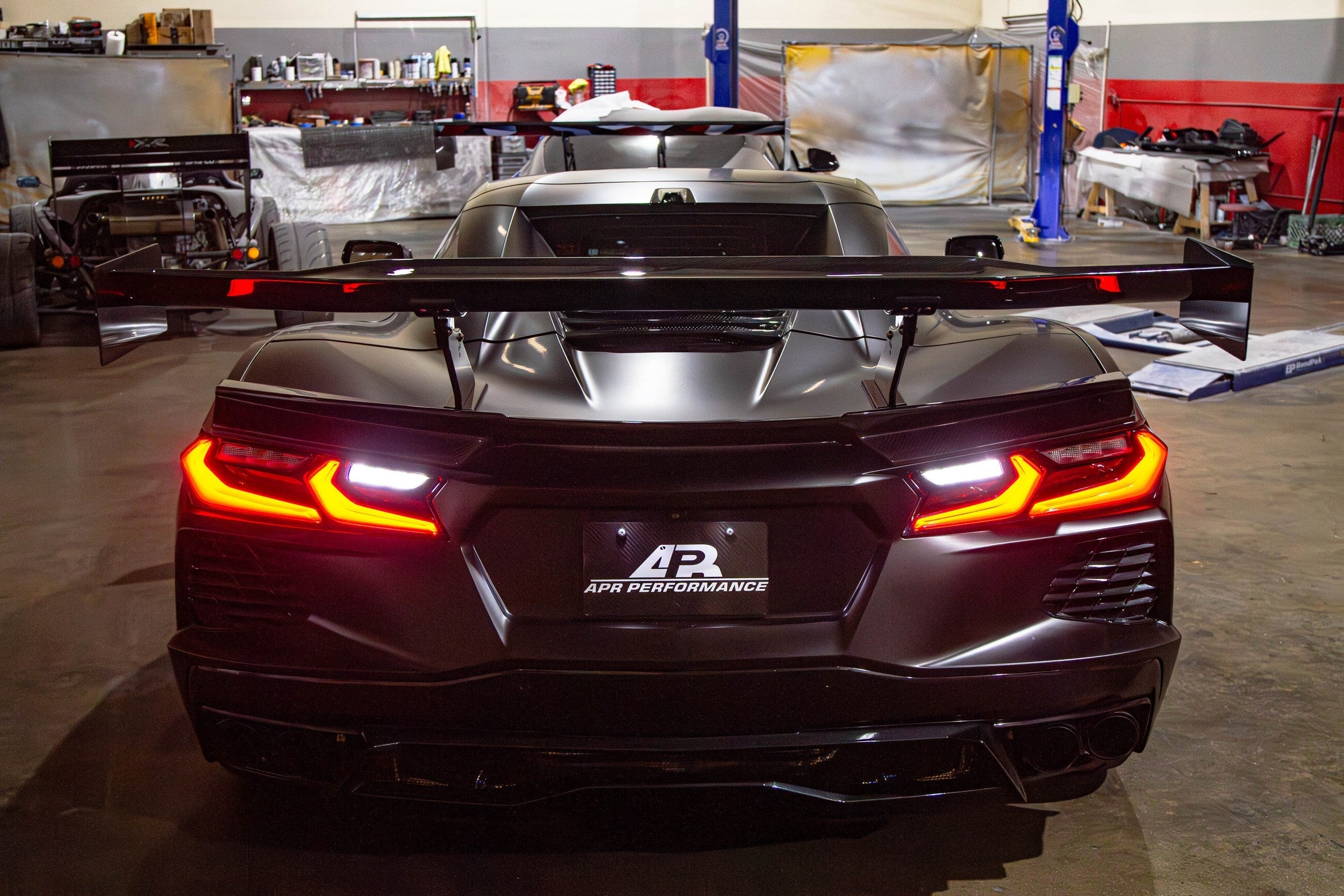 APR Carbon Fiber GTC-500 Adjustable Wing 2020-UP Chevrolet Corvette C8 & Z06 Convertible