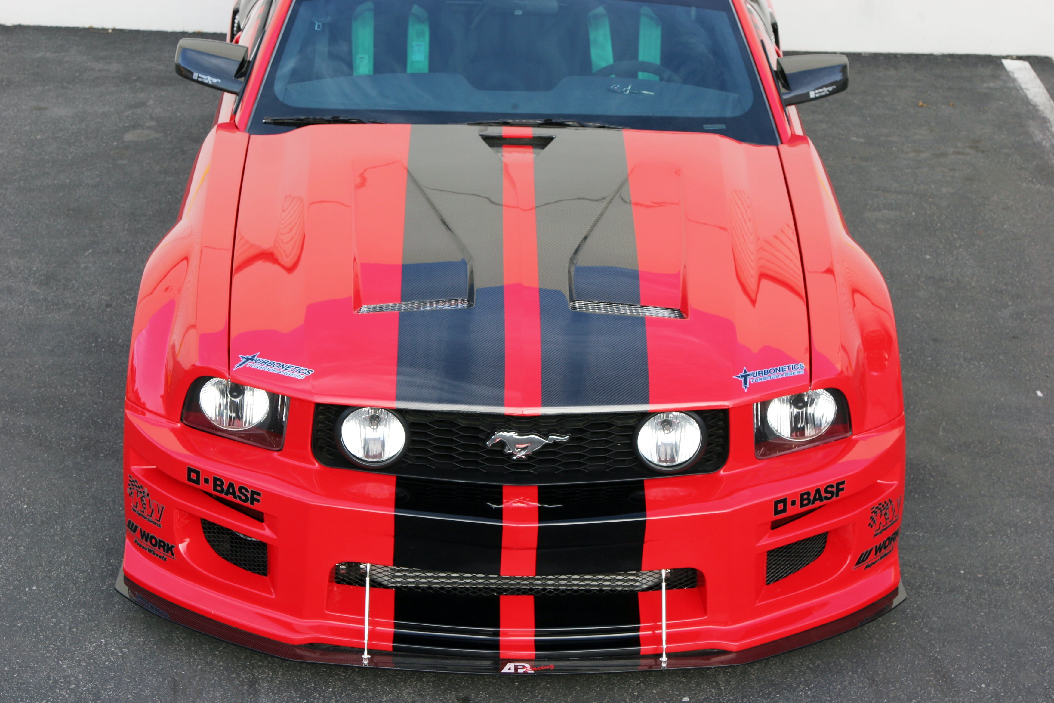 APR GT-R Widebody Aerodynamic Kit (2005-2009 Ford Mustang S197)