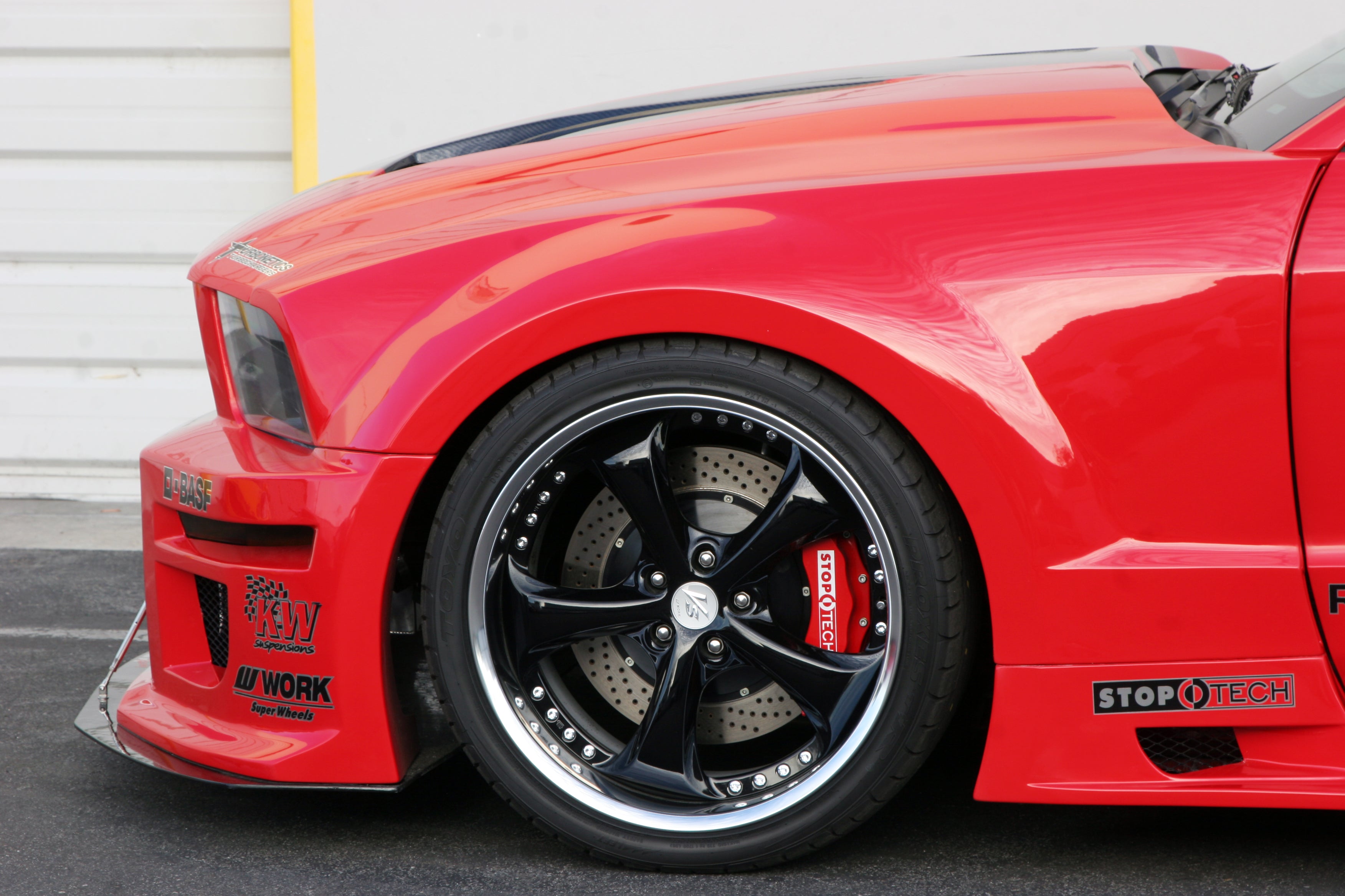 APR GT-R Widebody Aerodynamic Kit (2005-2009 Ford Mustang S197)