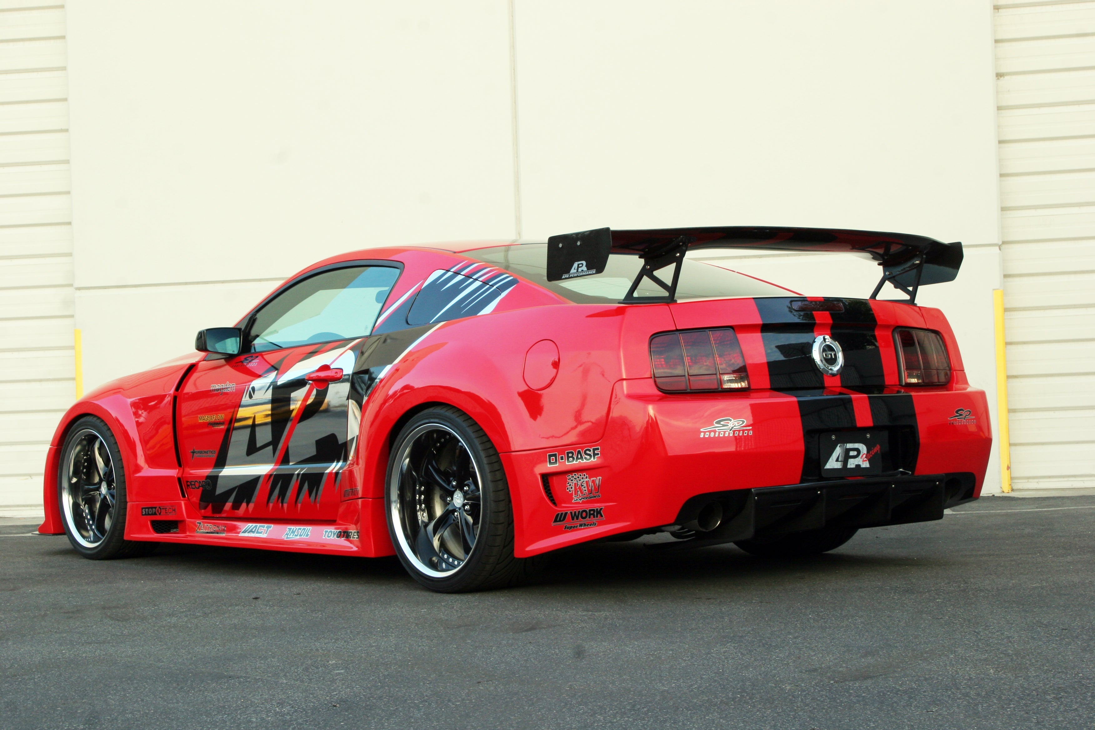APR GT-R Widebody Aerodynamic Kit (2005-2009 Ford Mustang S197)