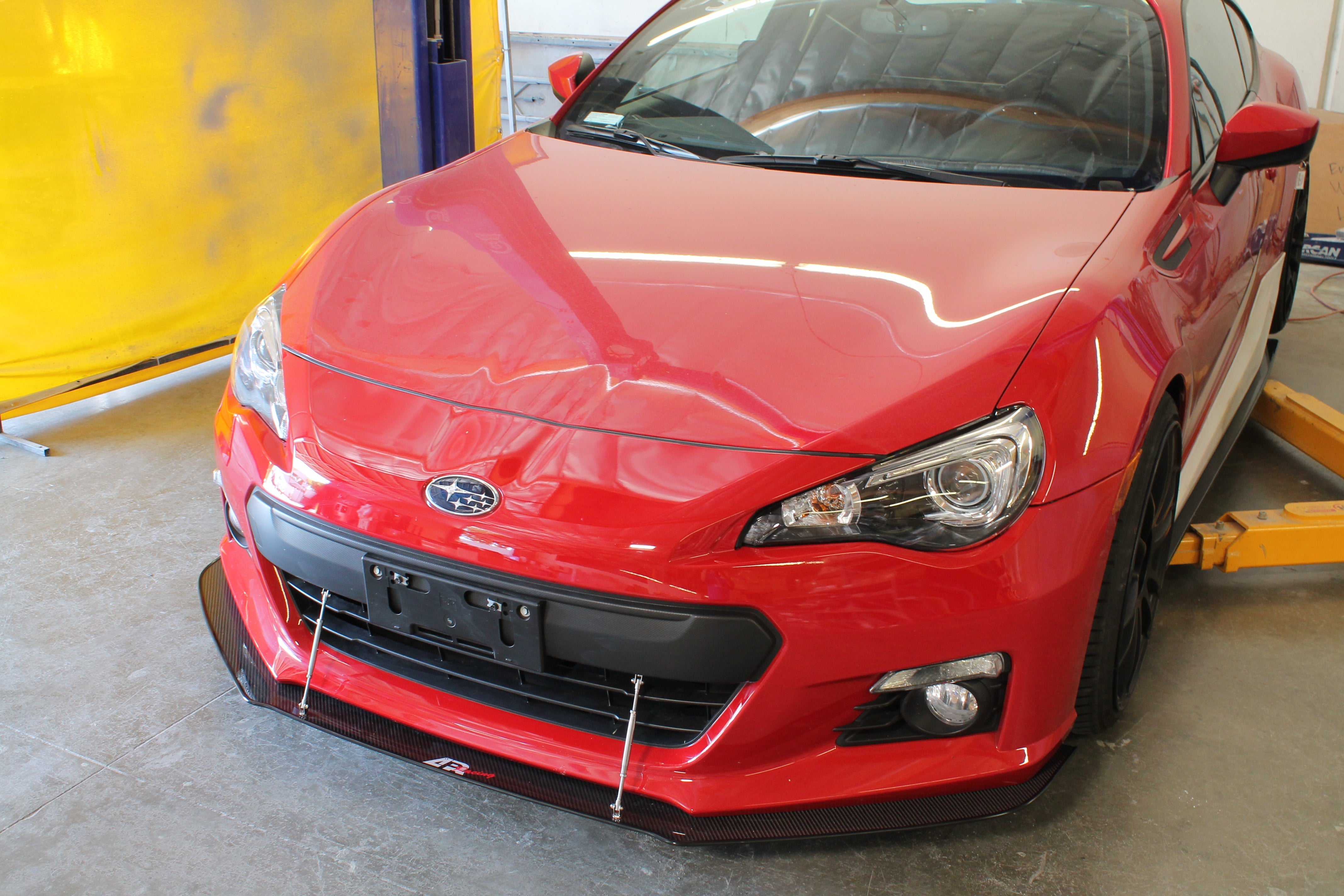 APR Carbon Fiber Wind Splitter w/ Rods (2013-2016 Subaru BRZ)