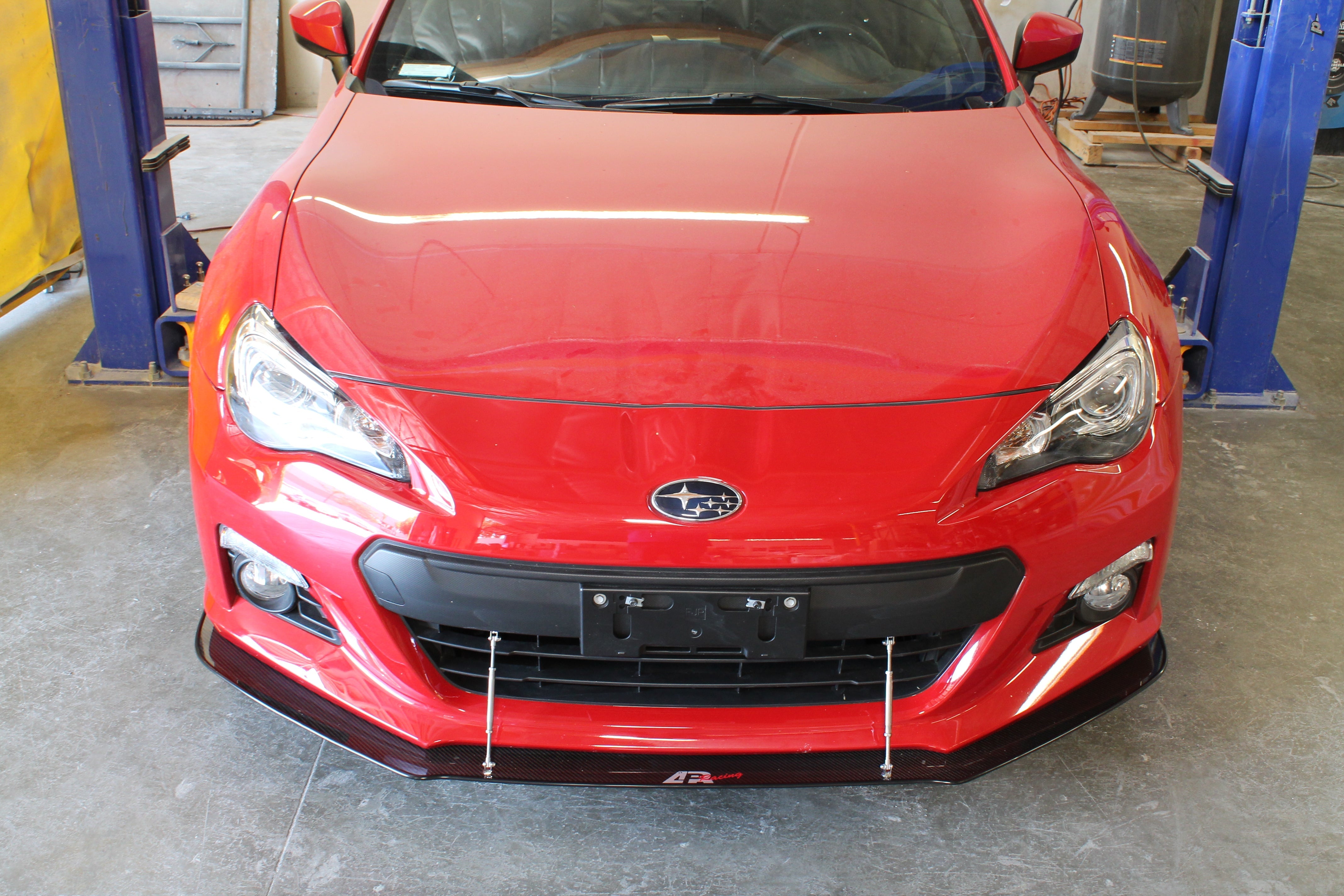 APR Carbon Fiber Wind Splitter w/ Rods (2013-2016 Subaru BRZ)